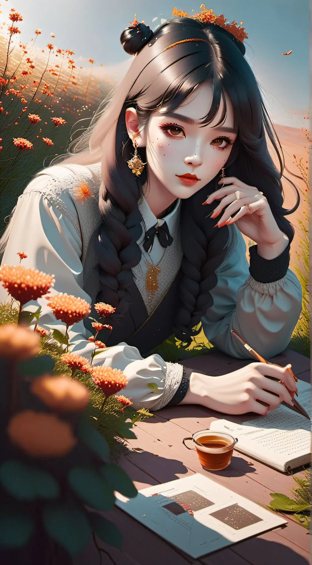 Talkie AI - Chat with An illustrator 