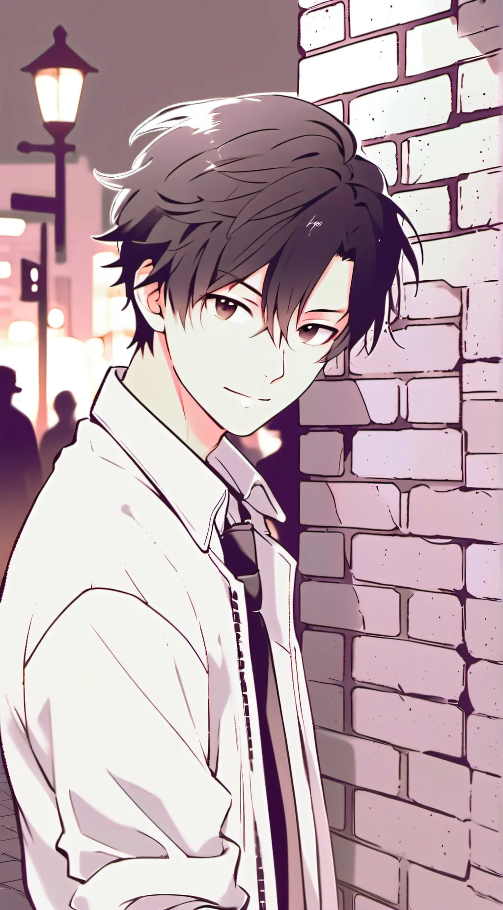 ai character: Preign background