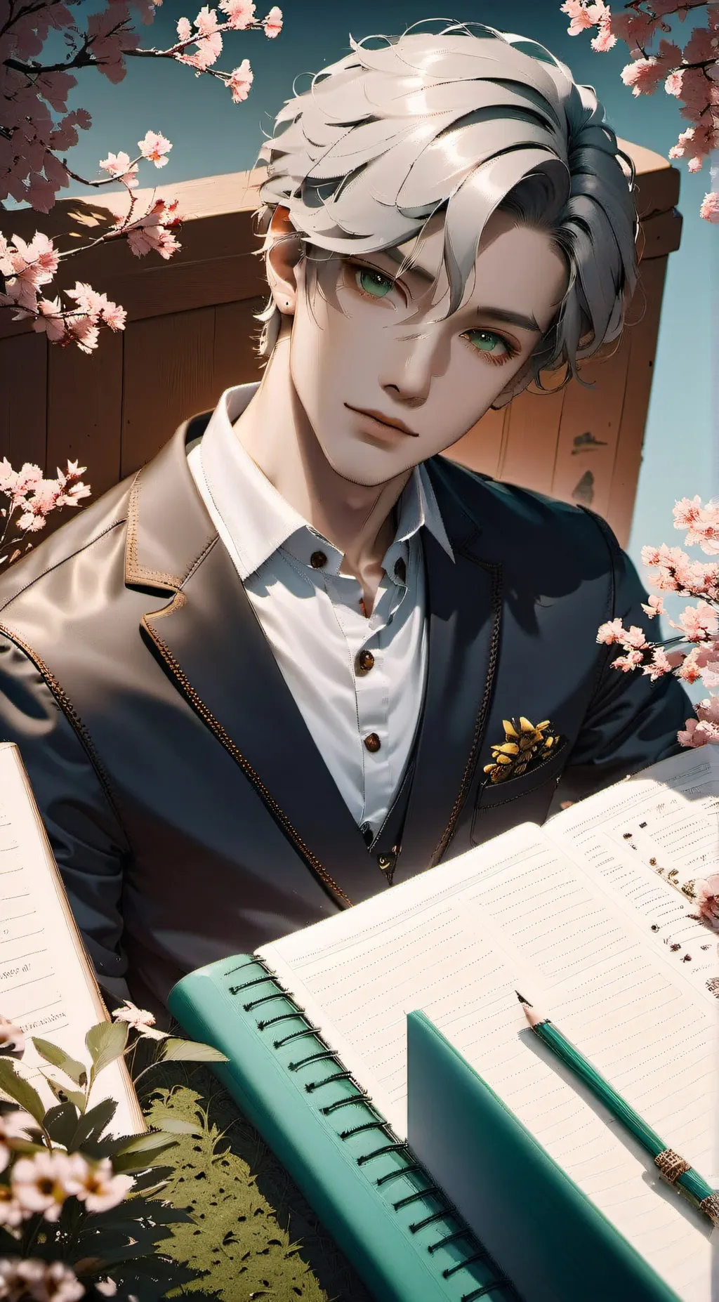 ai character: Evan background