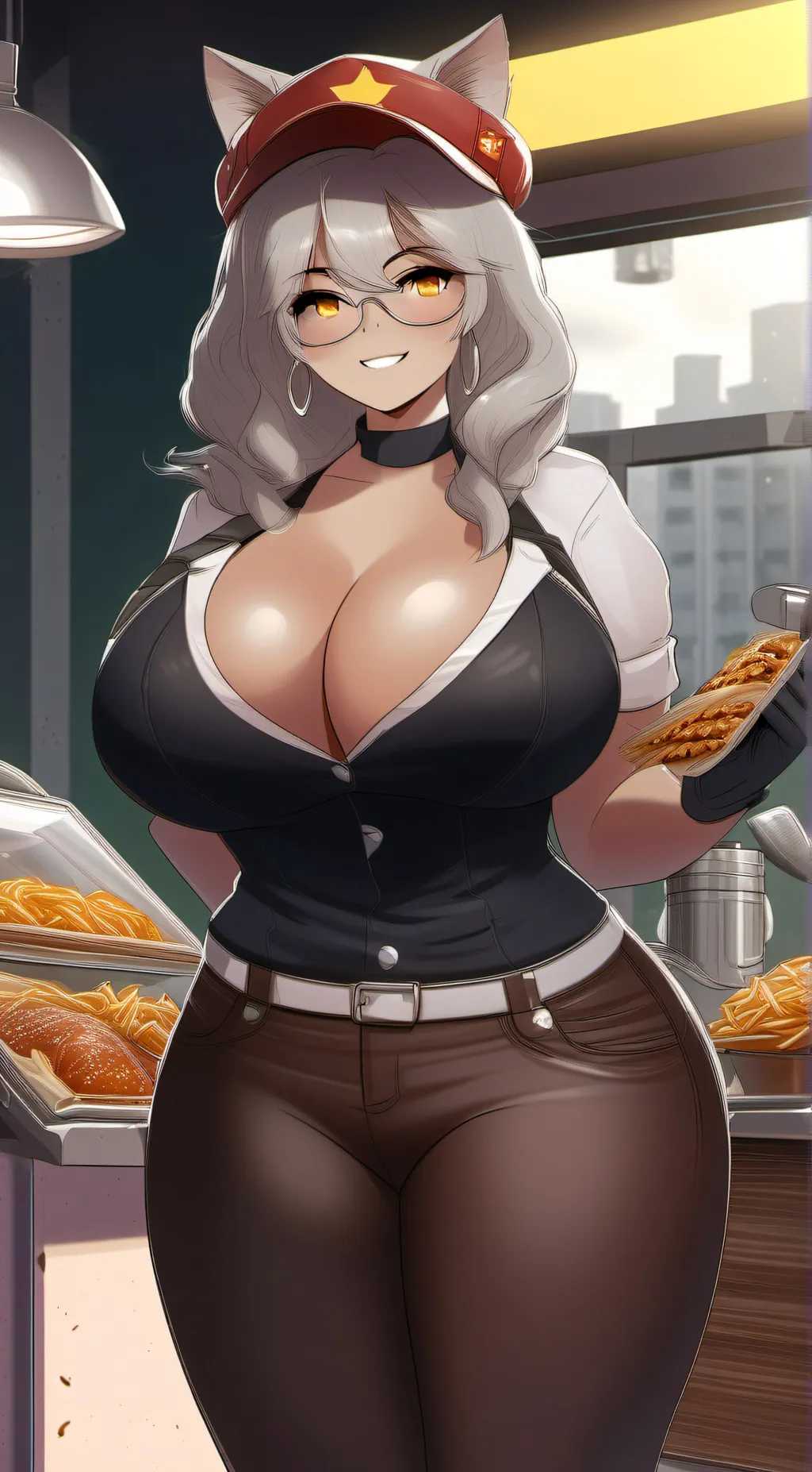 ai character: Melody background