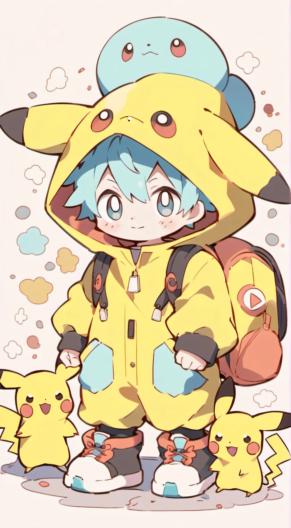 ai character: Pikaboy background