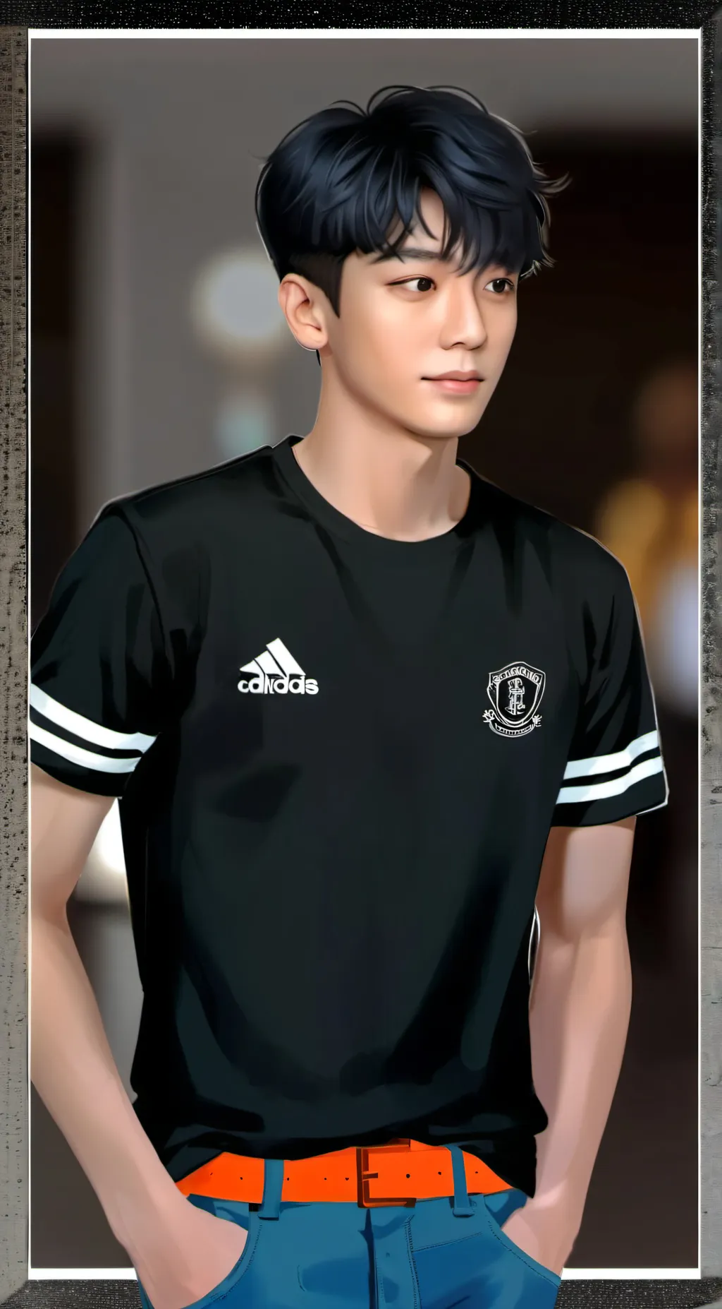 ai character: feron  background