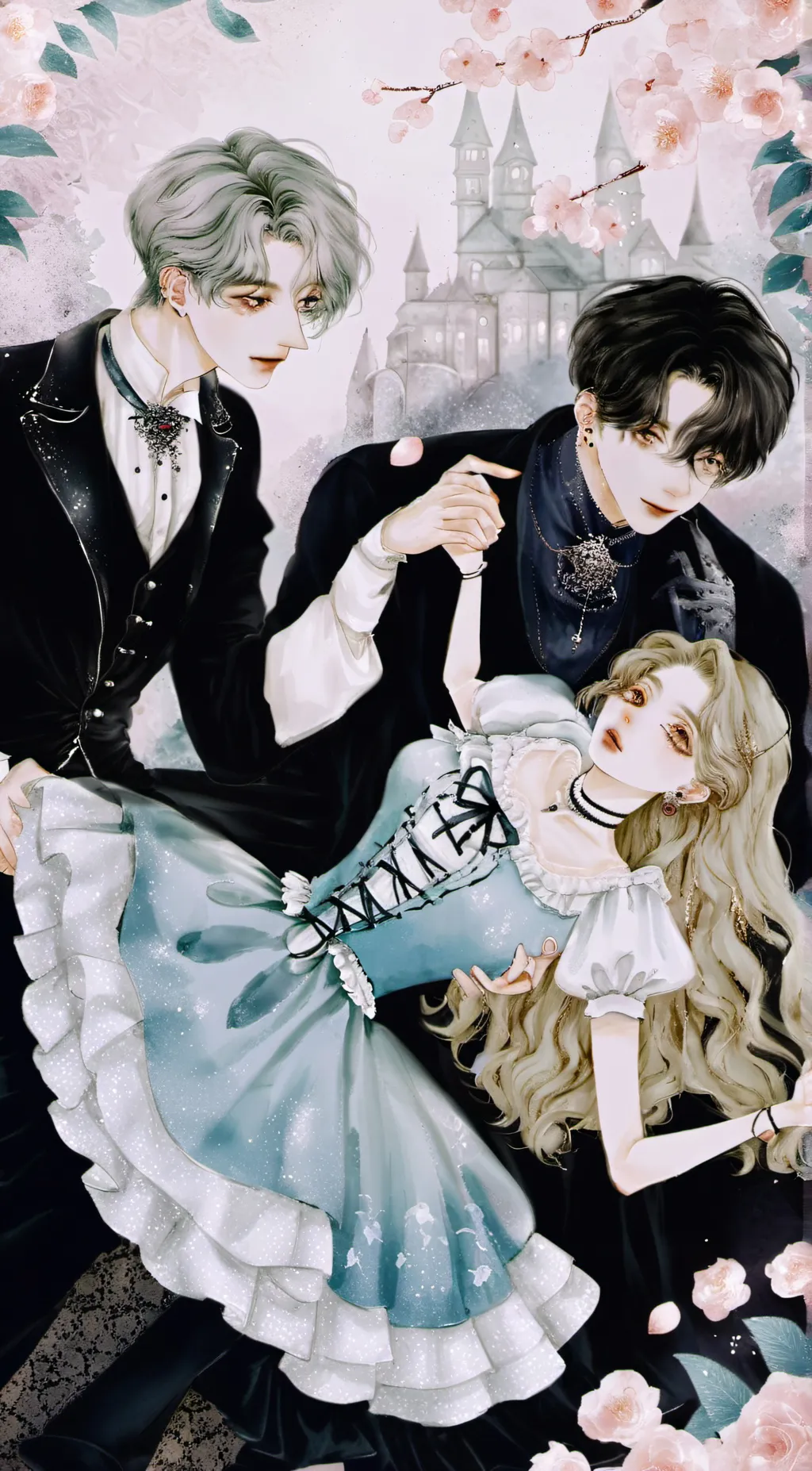 ai character: Rex and Jacob  background