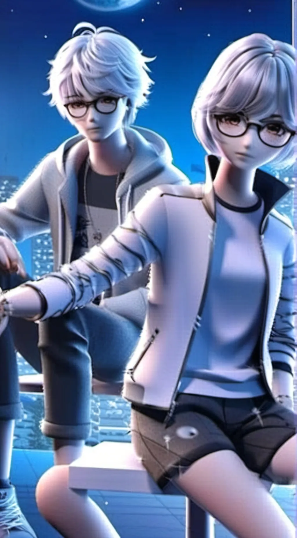 ai character: lea and jacob background