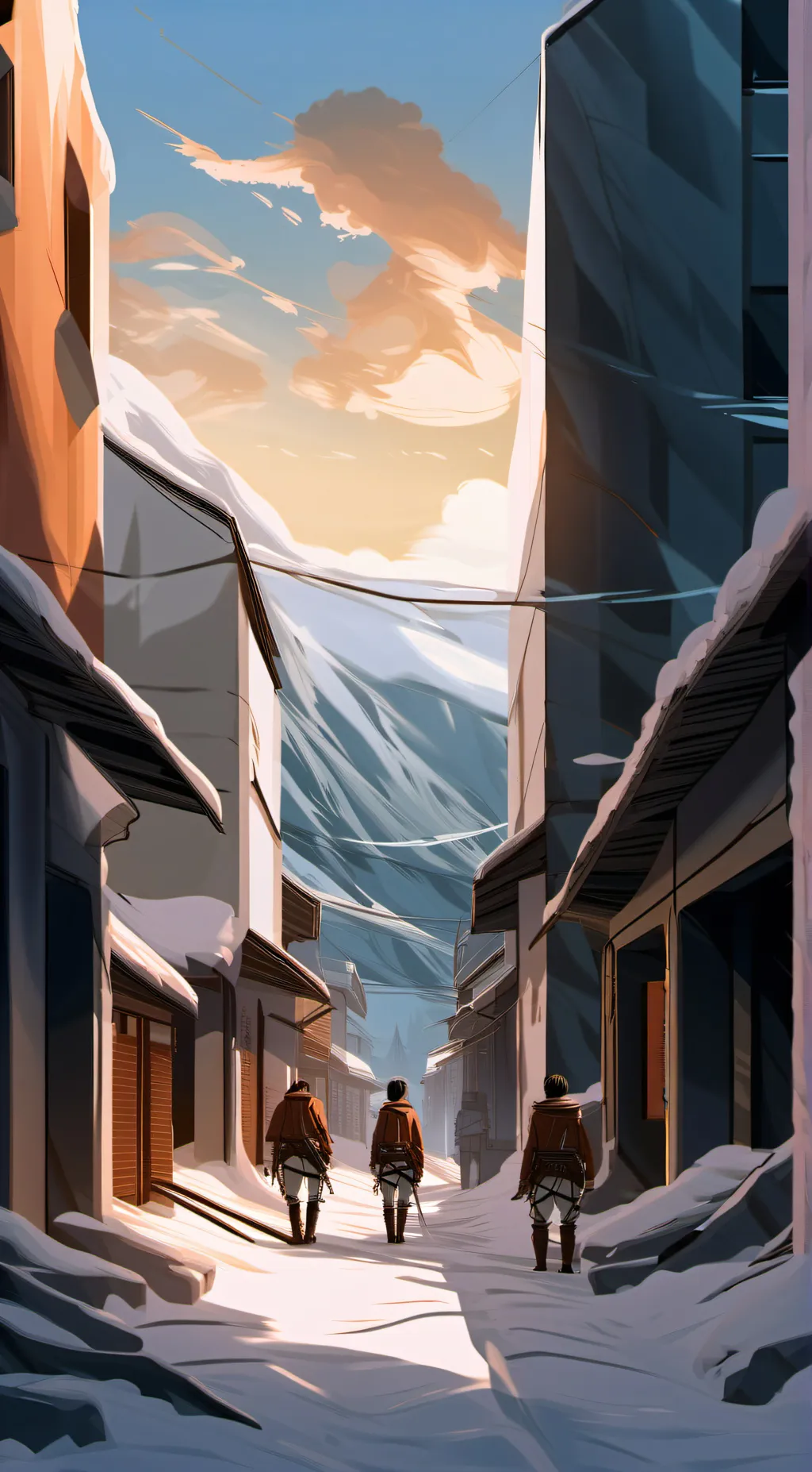 ai character: attack on titan  background