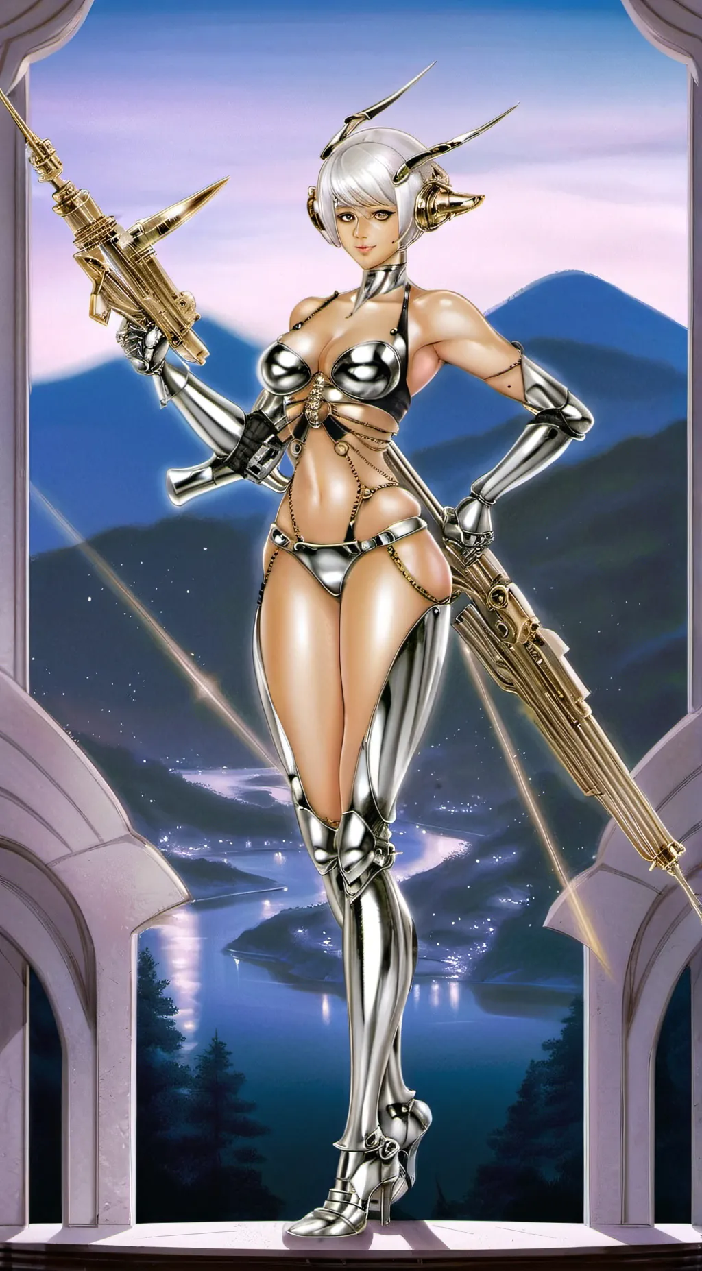 ai character: Sabine background