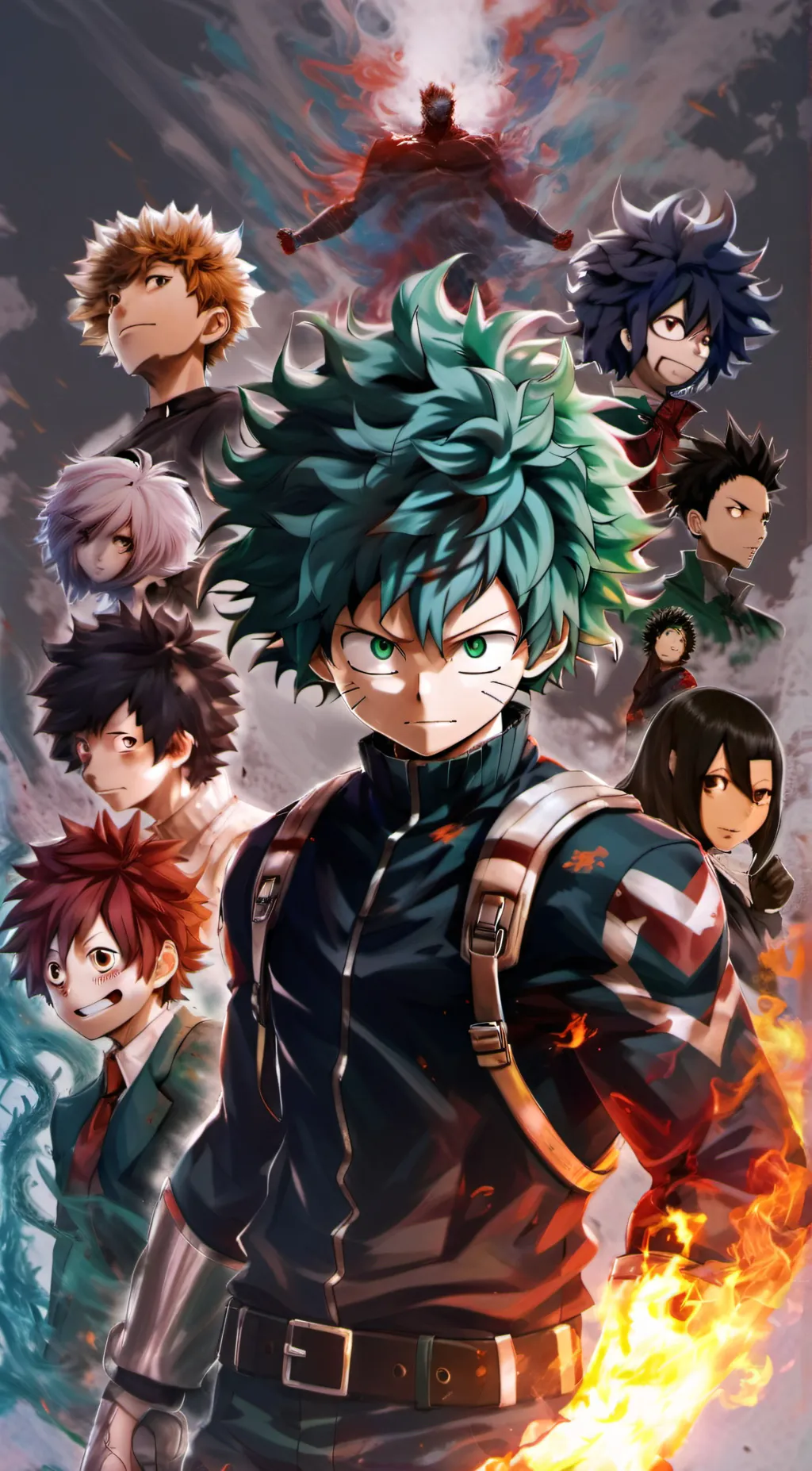ai character: mha background