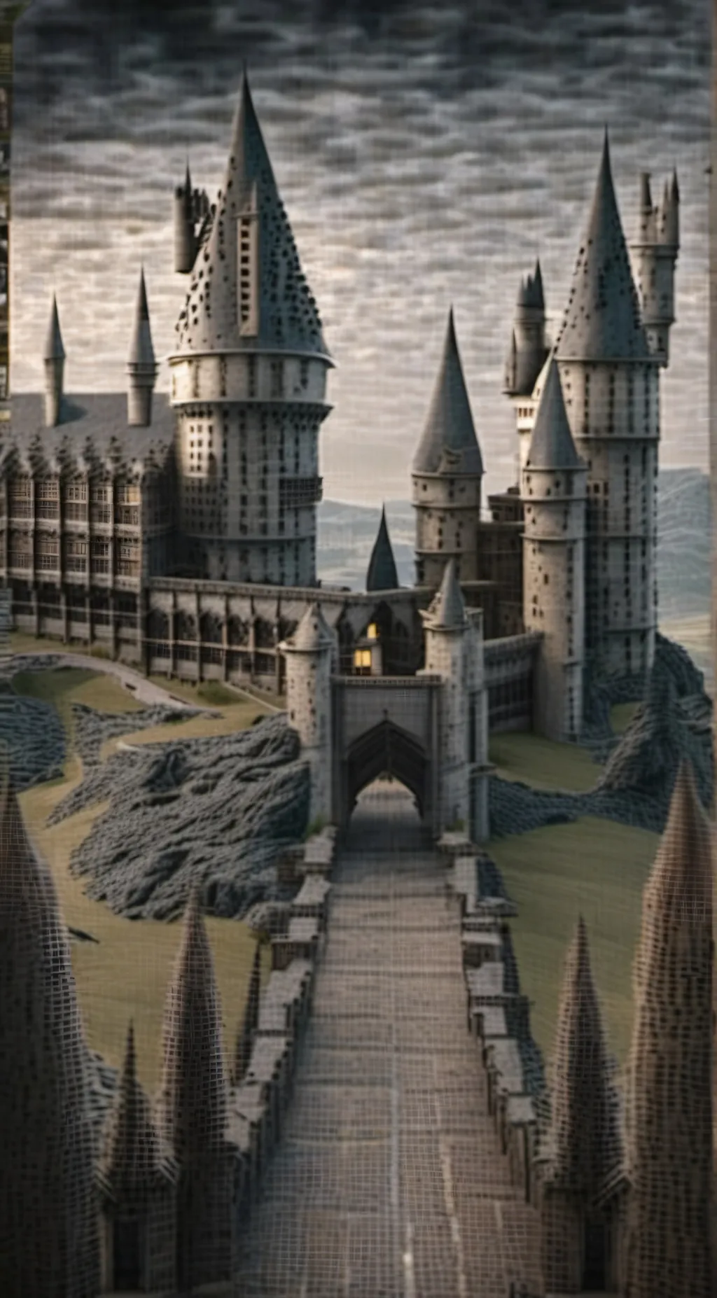 ai character: hogwarts background