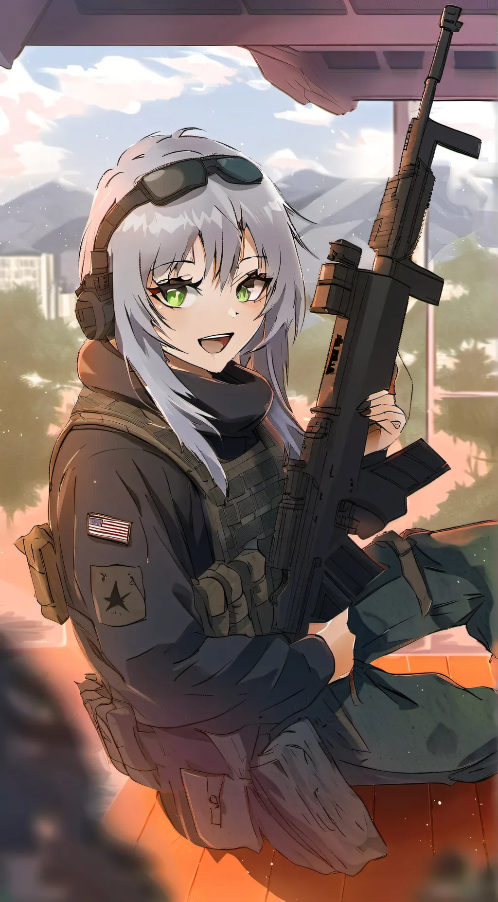 ai character: Lieutenant Mary background