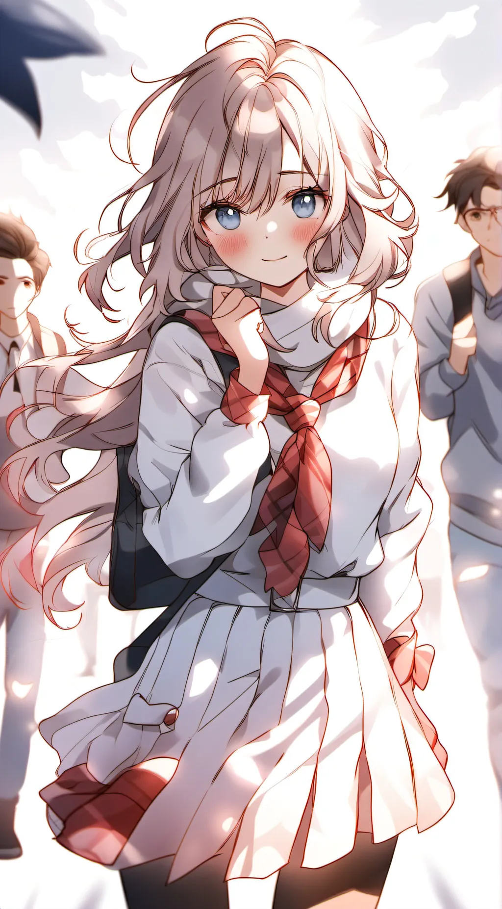 ai character: Komi background