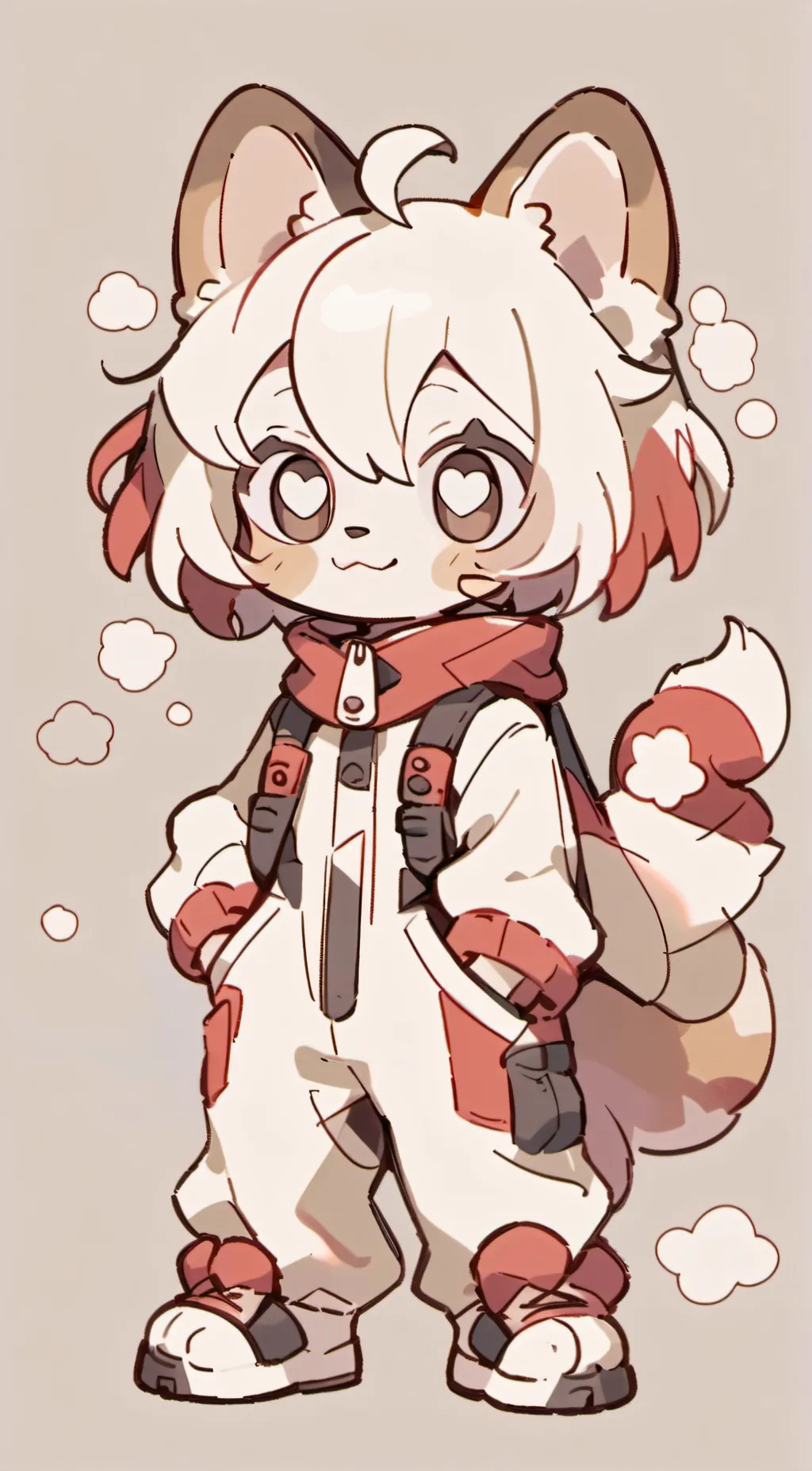 ai character: Dogday  x catnap  background