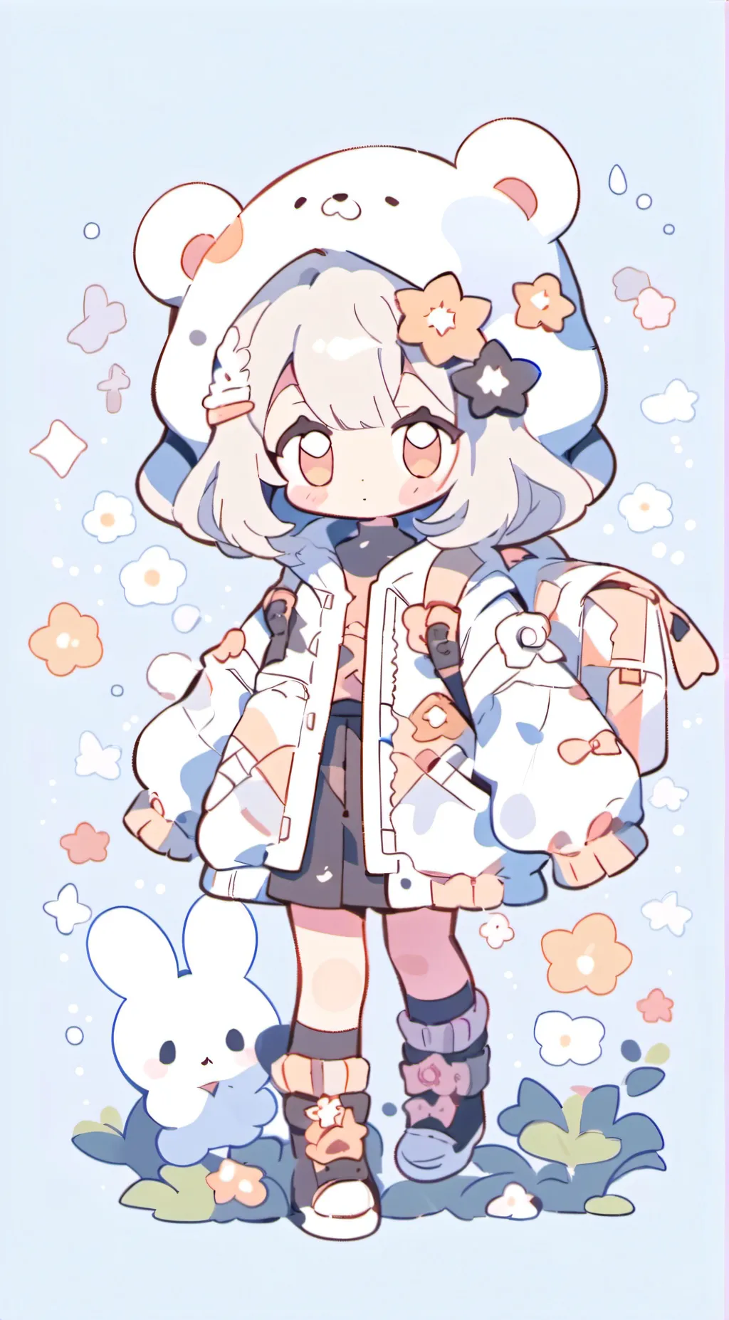 ai character: Bakugo squad  background