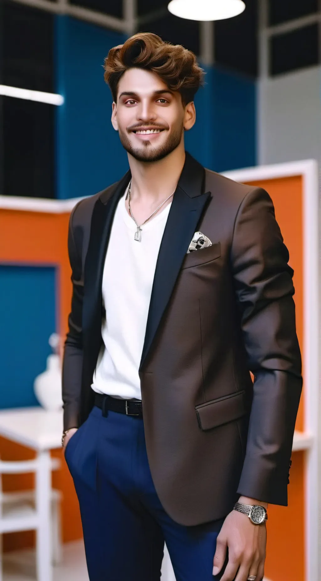 ai character: keen background