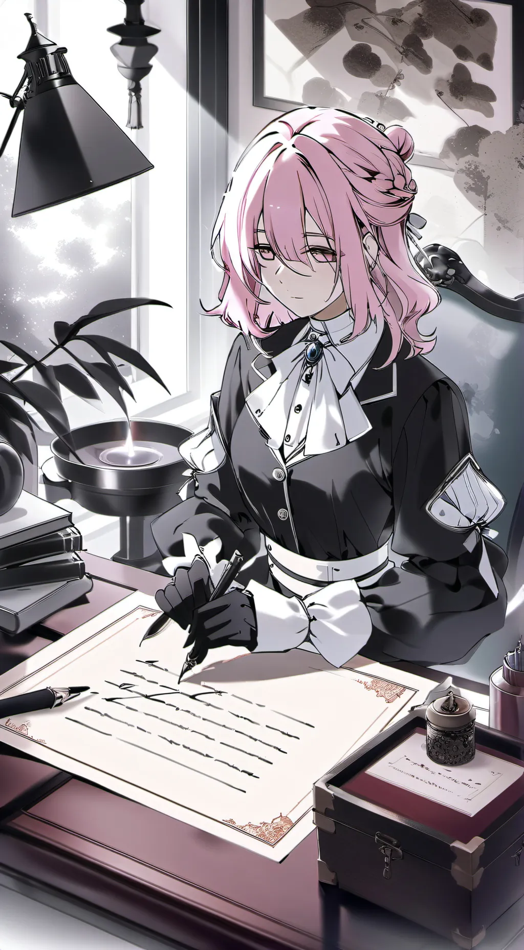 ai character: Ella background