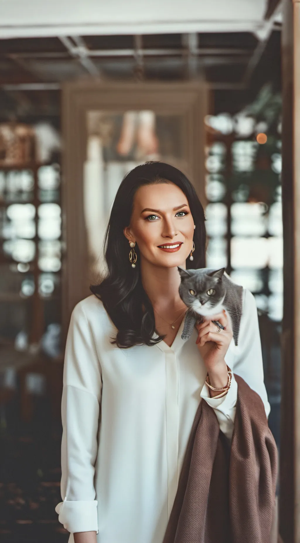 ai character: SMILING CRITTERS background