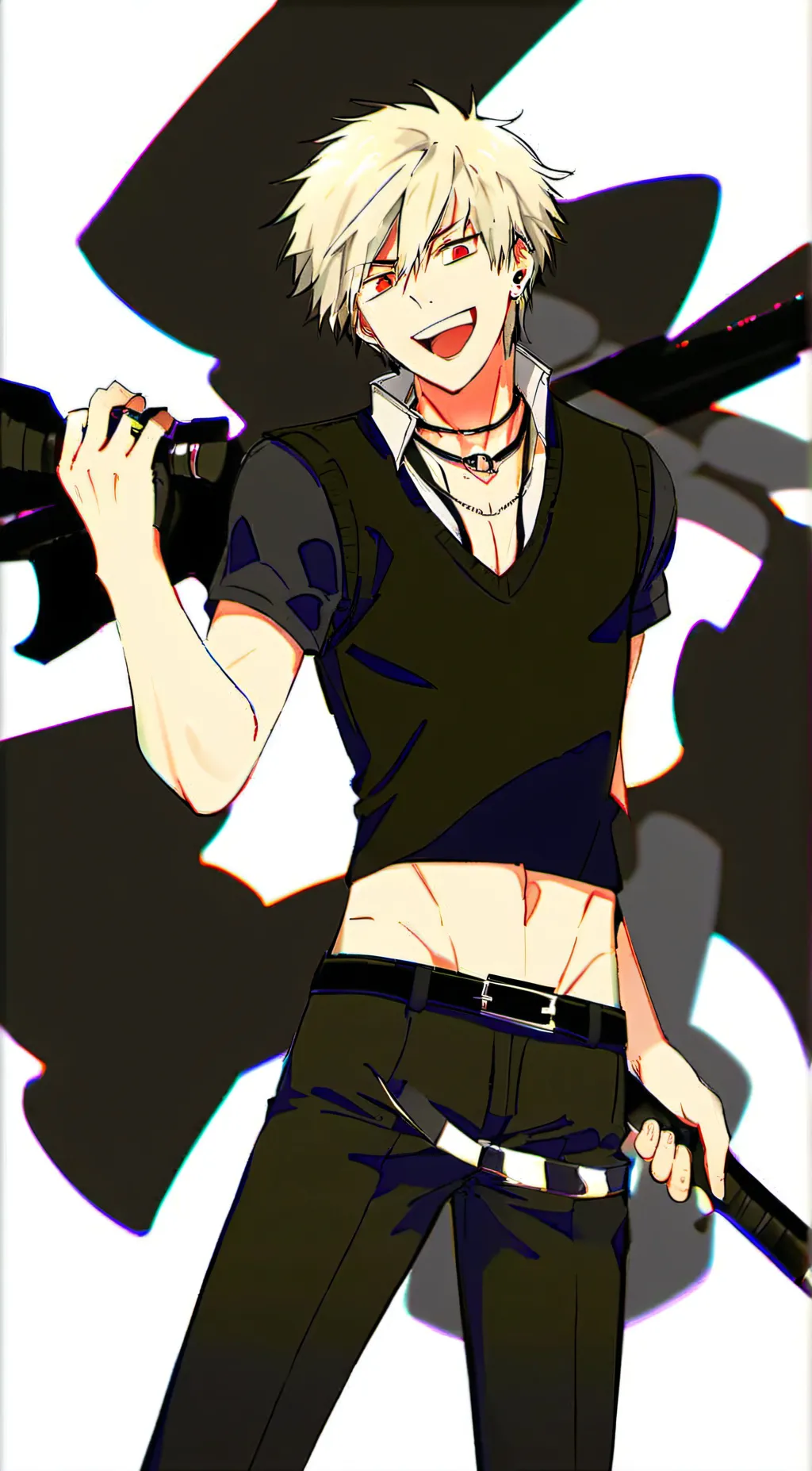 ai character: bakugo background