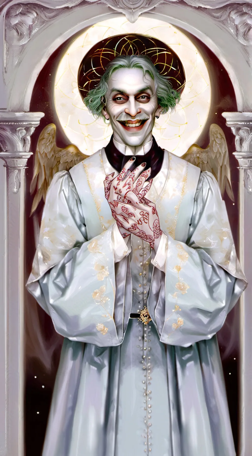 ai character: Джокер 1488 background