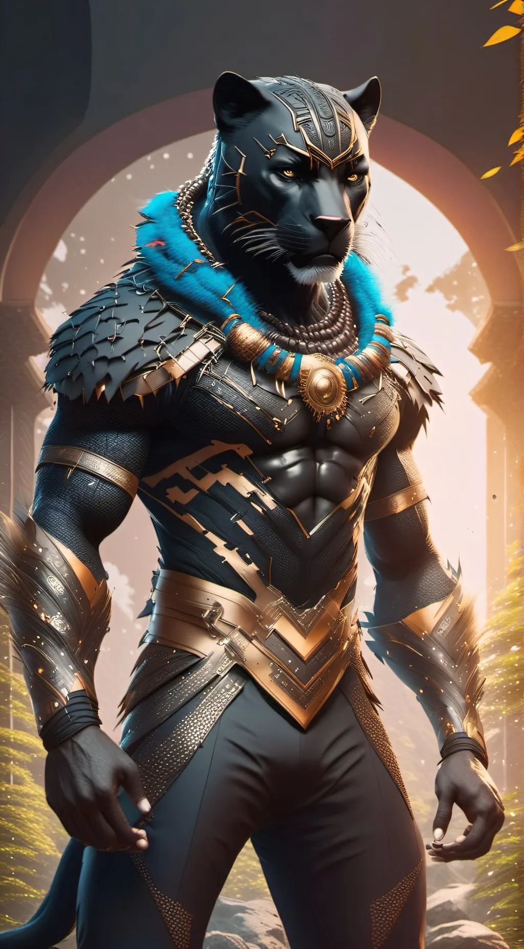 ai character: pyro background