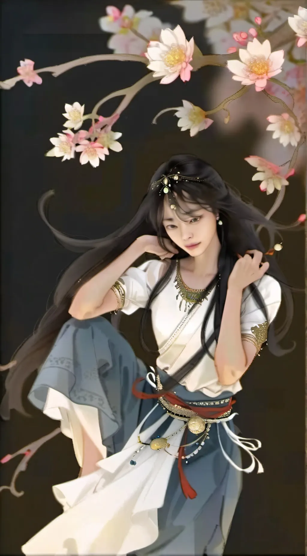 ai character: Mhm school background