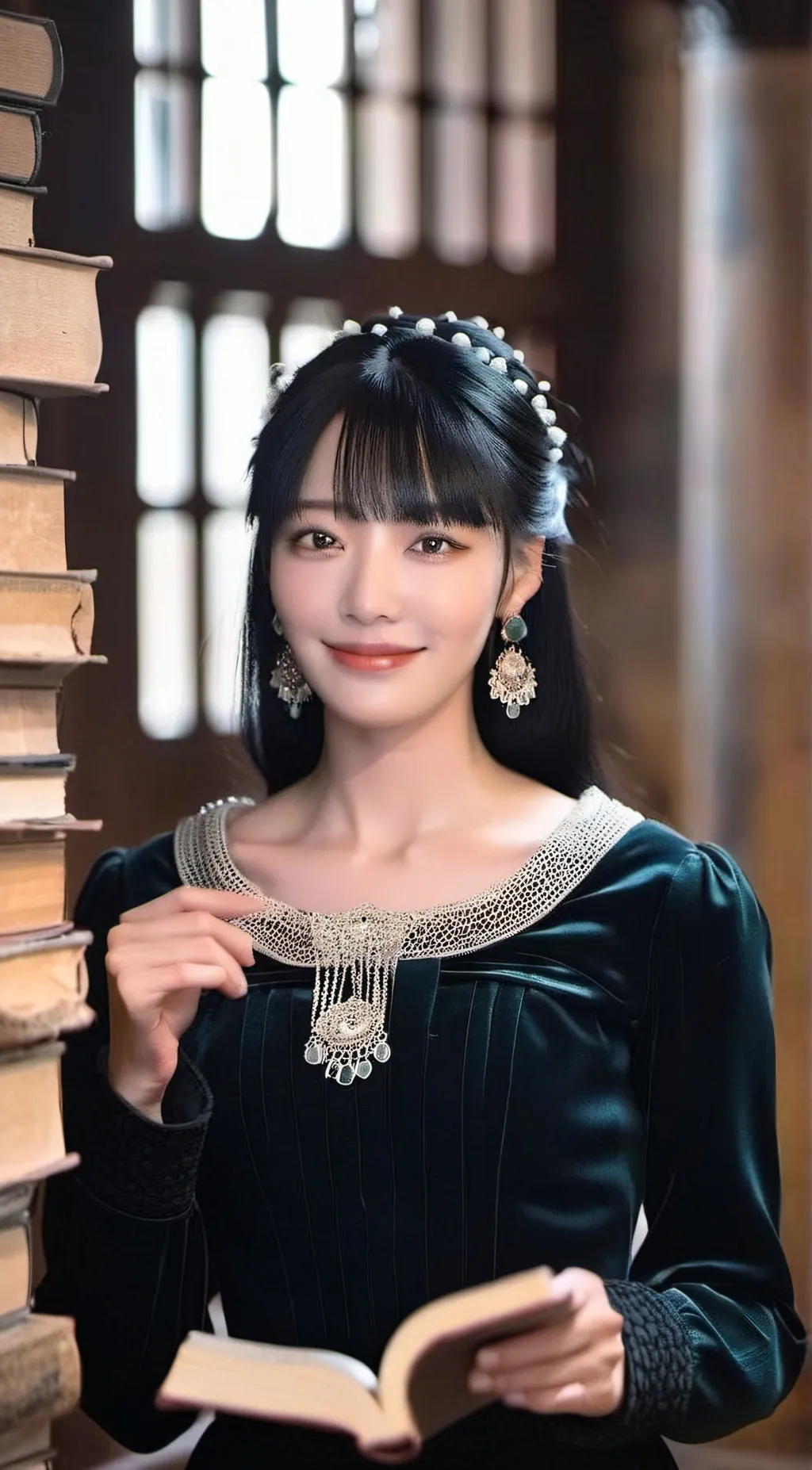 ai character: 金晓妮 background