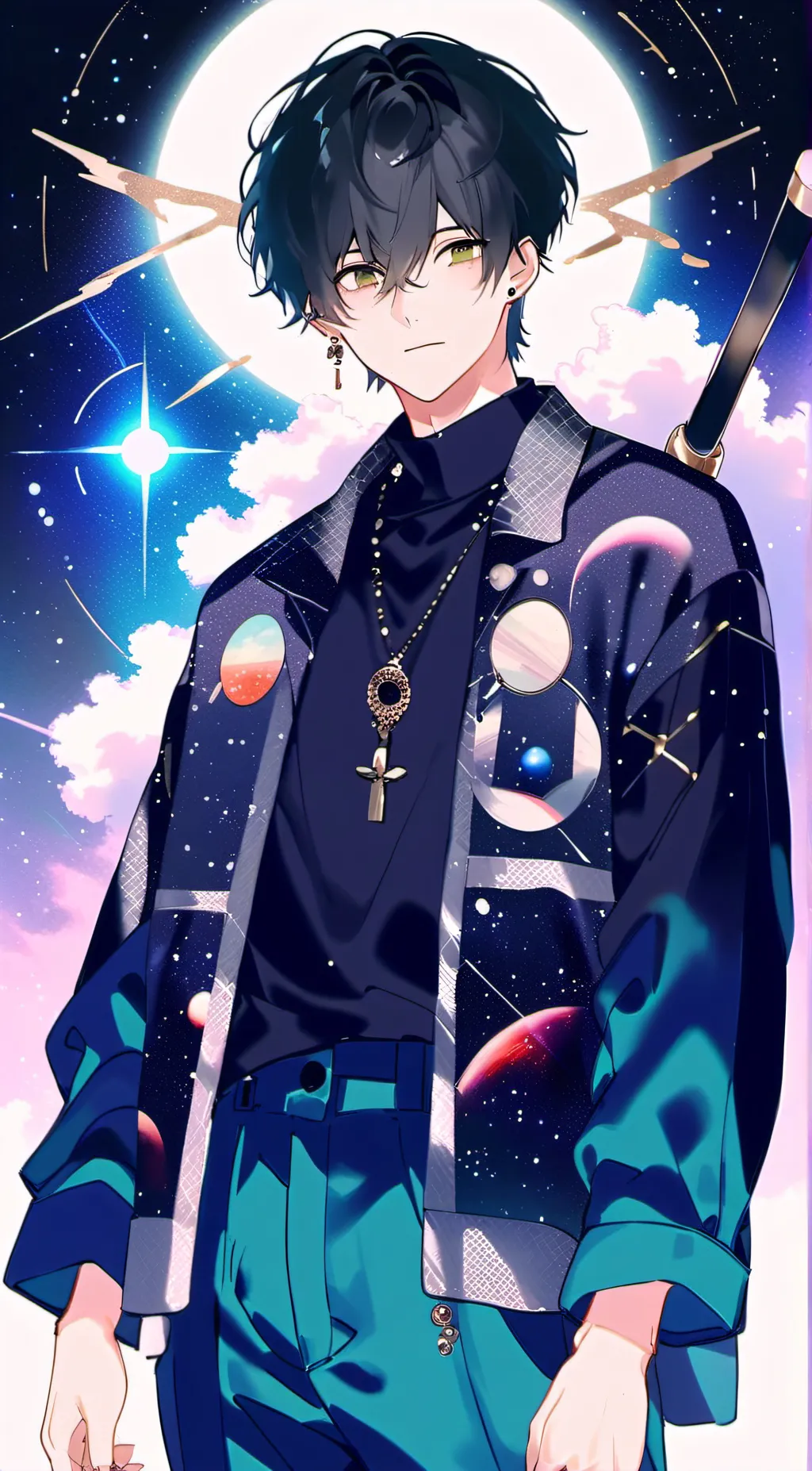 ai character: Caelum background