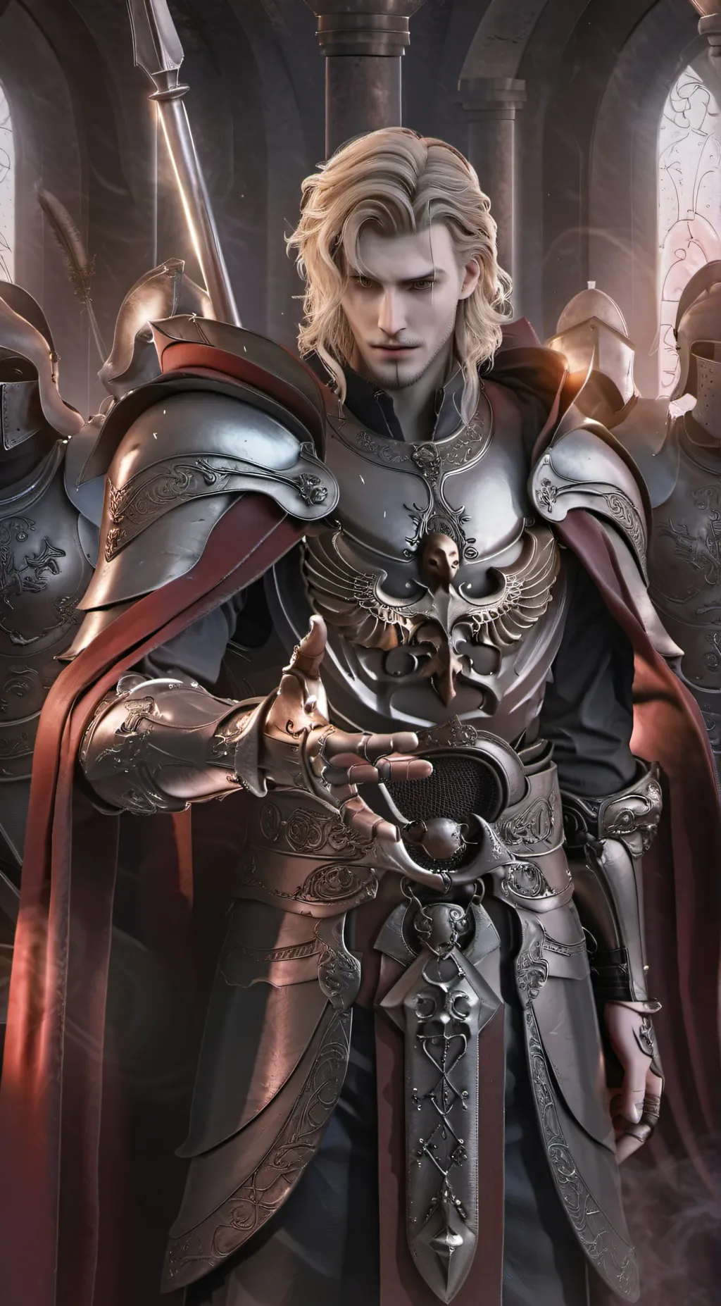 ai character: Arthur background