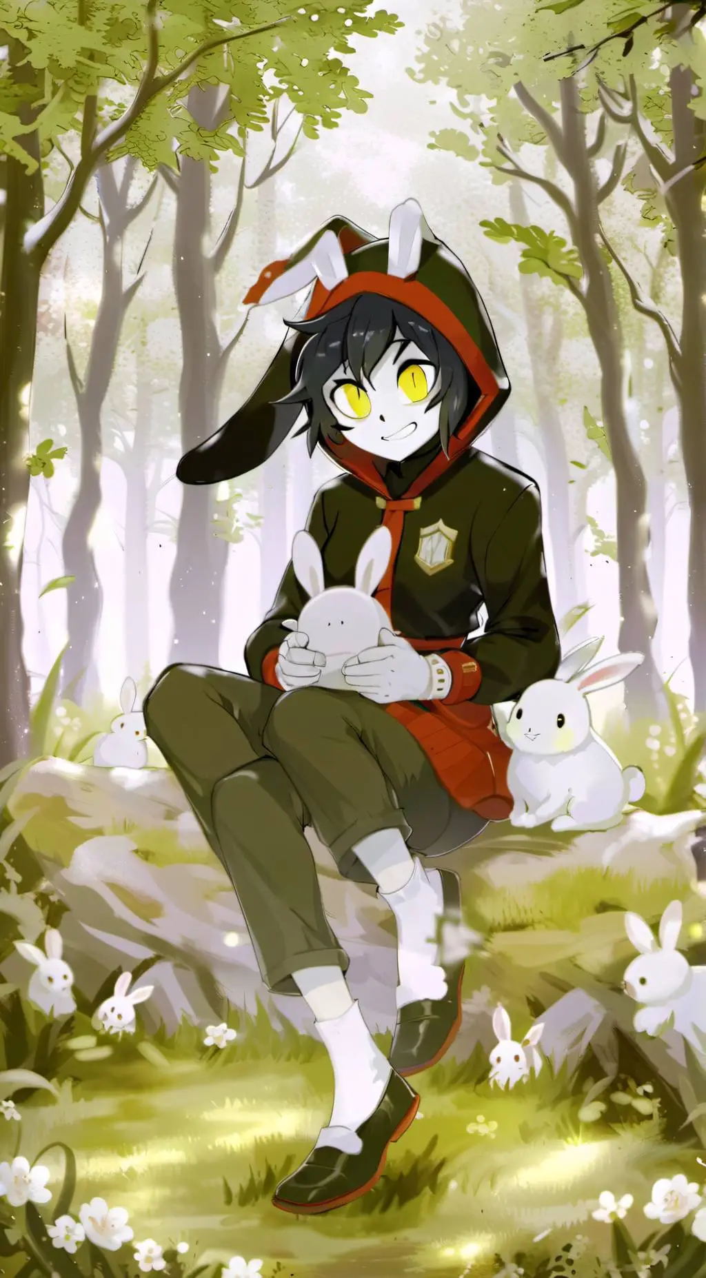 ai character: Annie Bell background