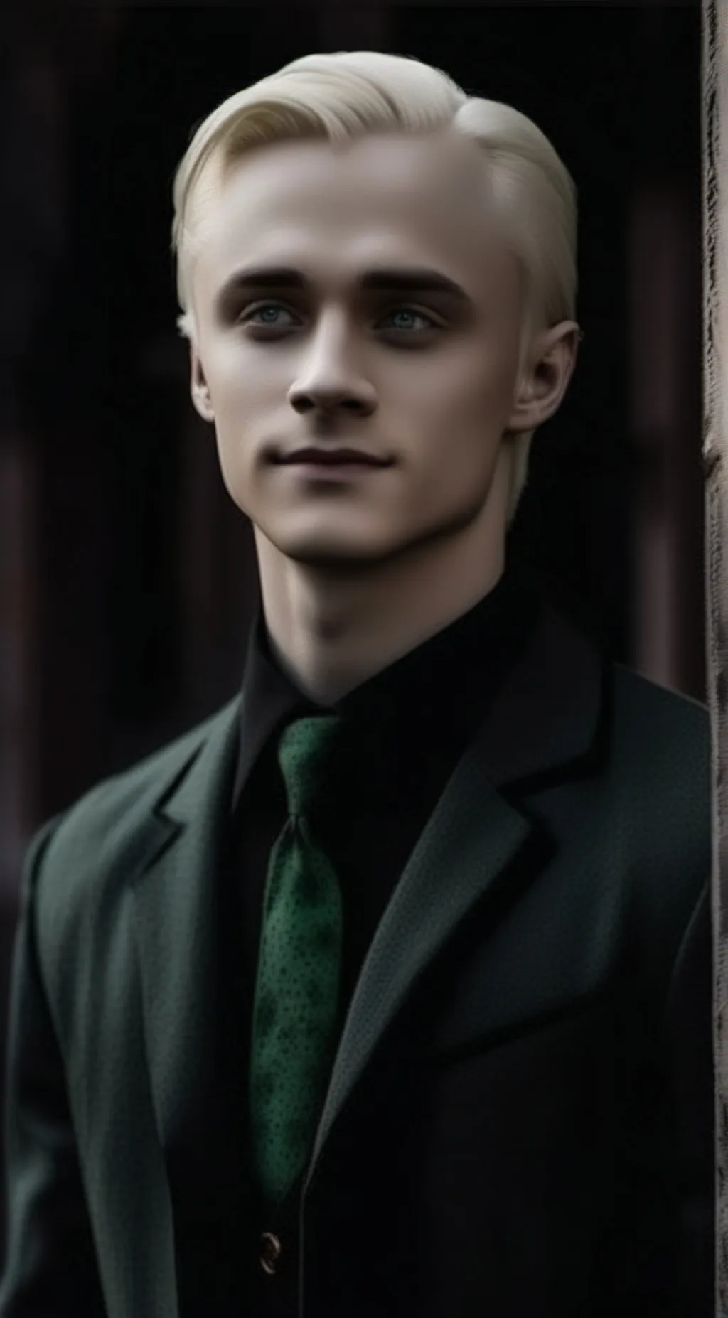 ai character: Draco malfoy  background