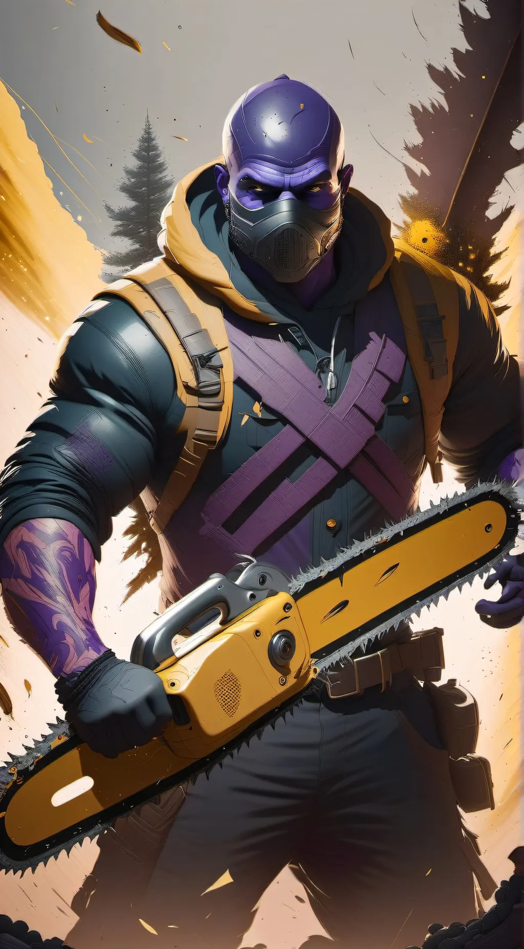 ai character: dad n me background