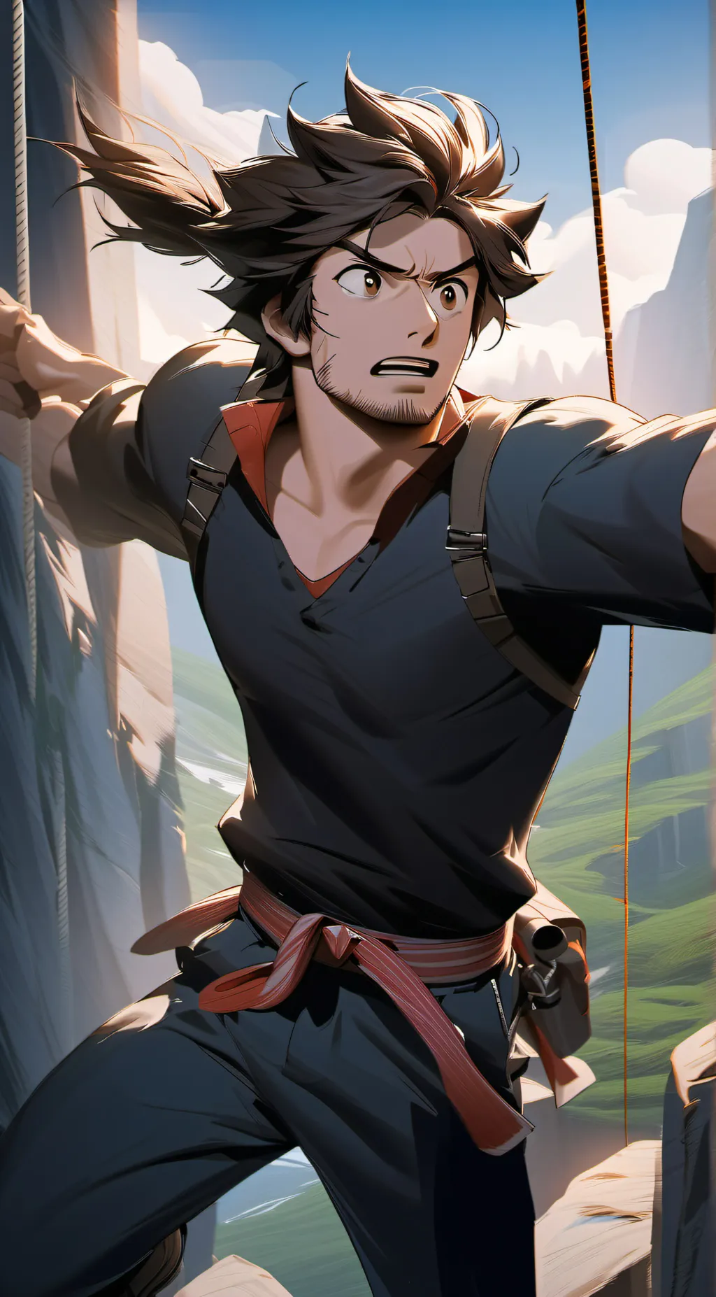 ai character: Howlen Wire  background