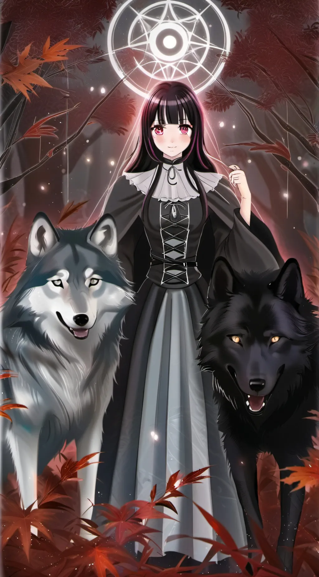 ai character: nyx background