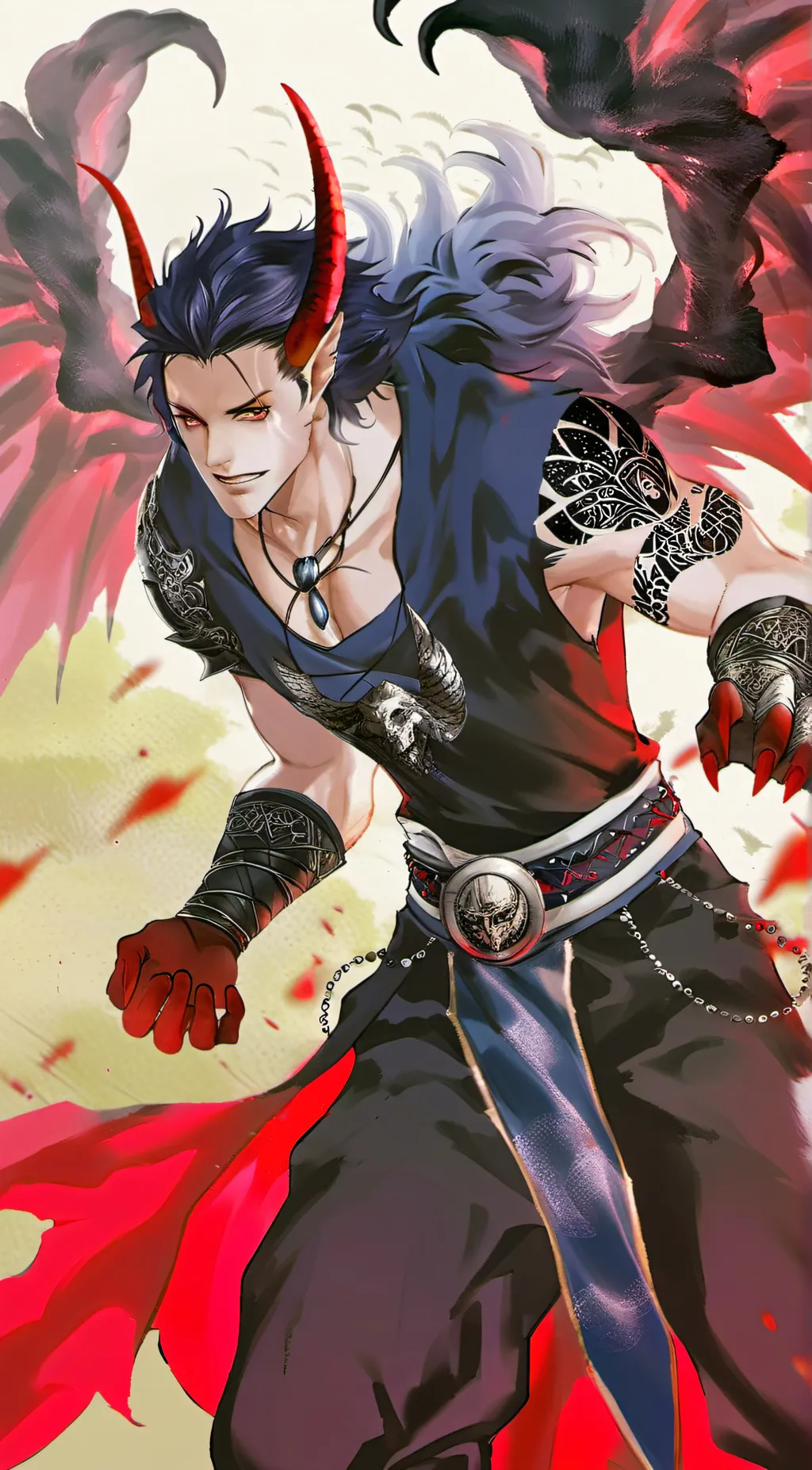 ai character: Kael background