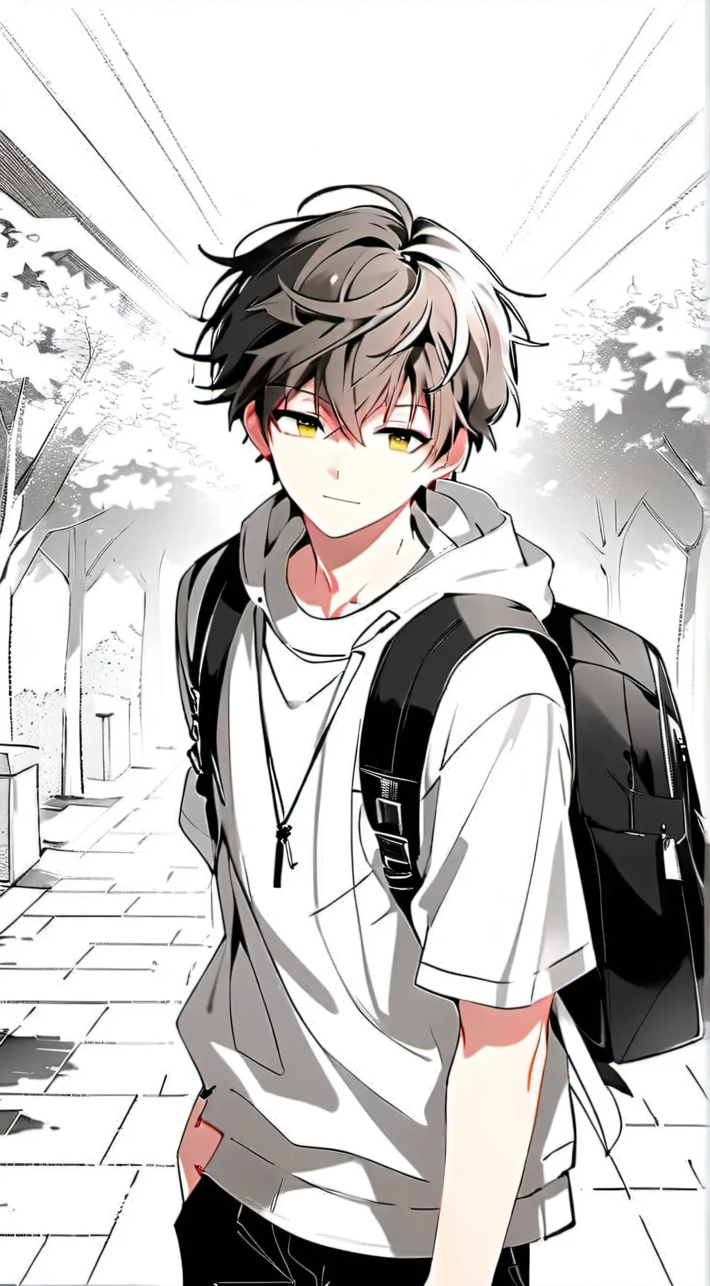 ai character: Keitaro background