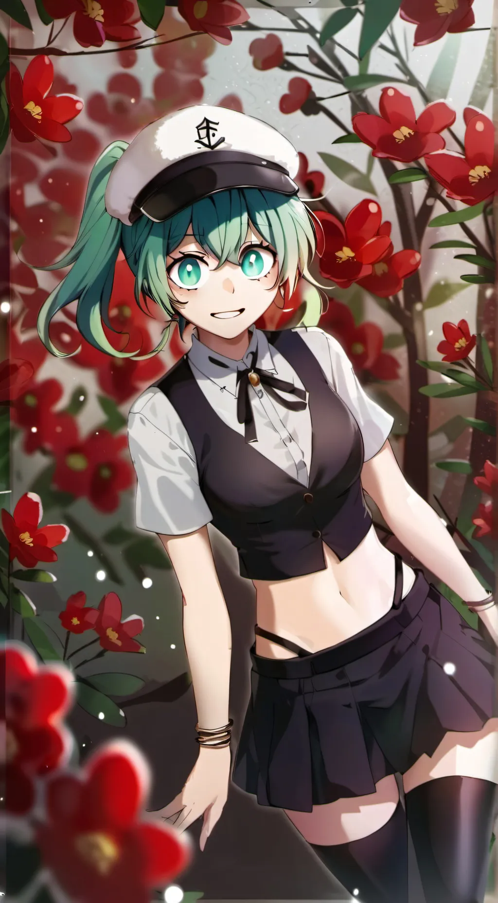 ai character: Mha creep background