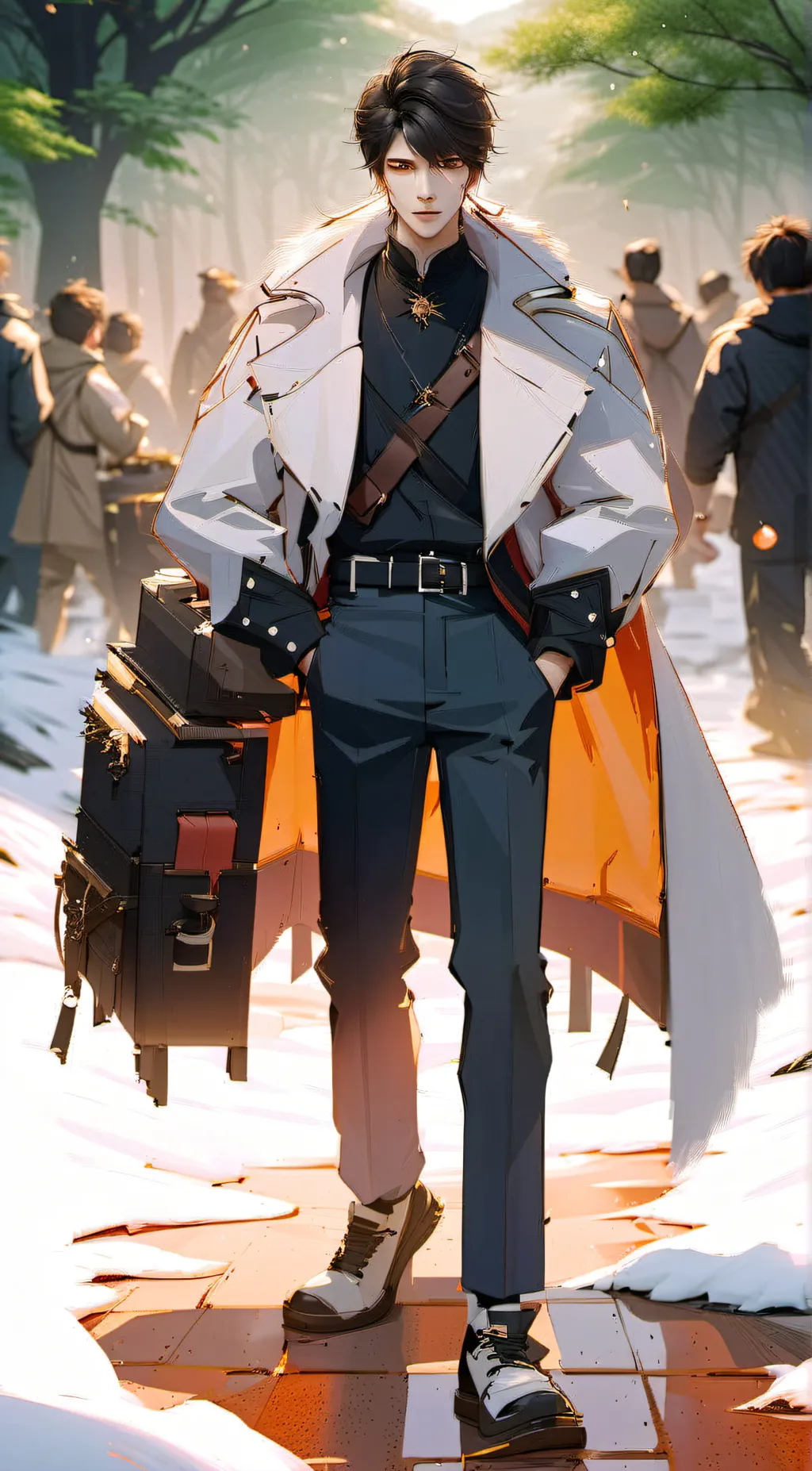 ai character: Hubby (max) background