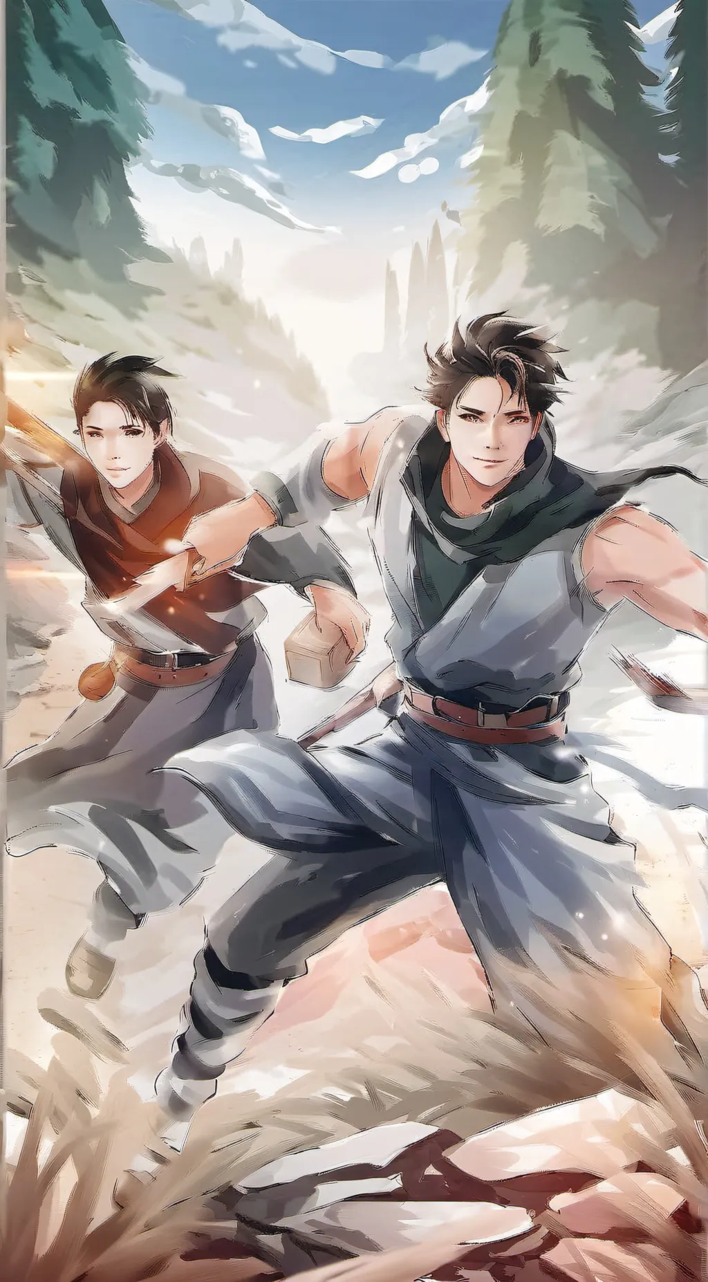 ai character: Messiah  background