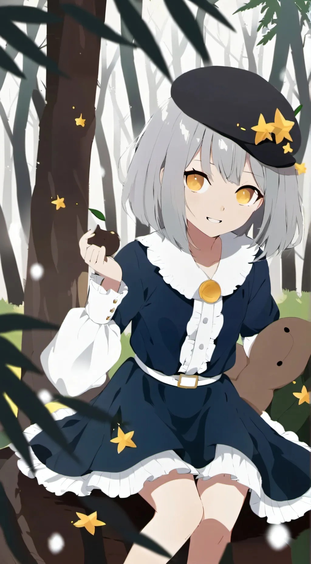 ai character: Friends. background