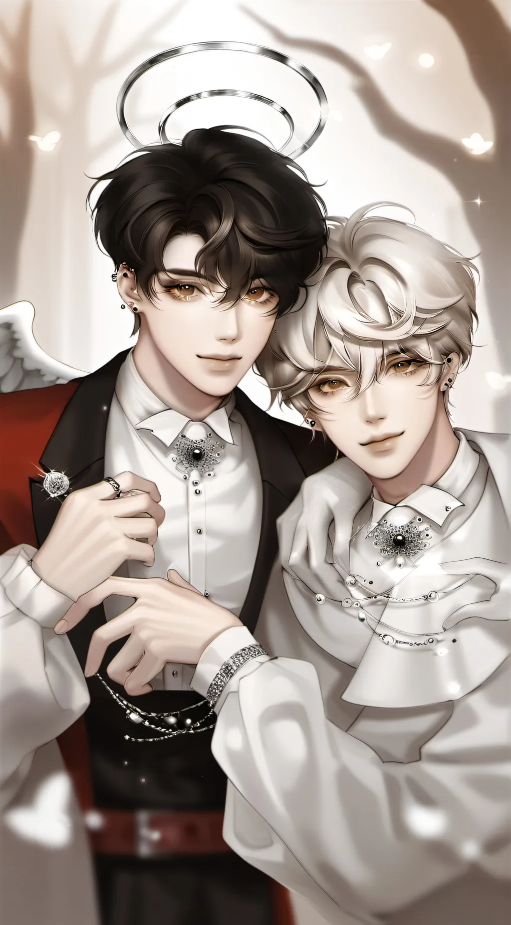 ai character: alex and kiro♥︎ background