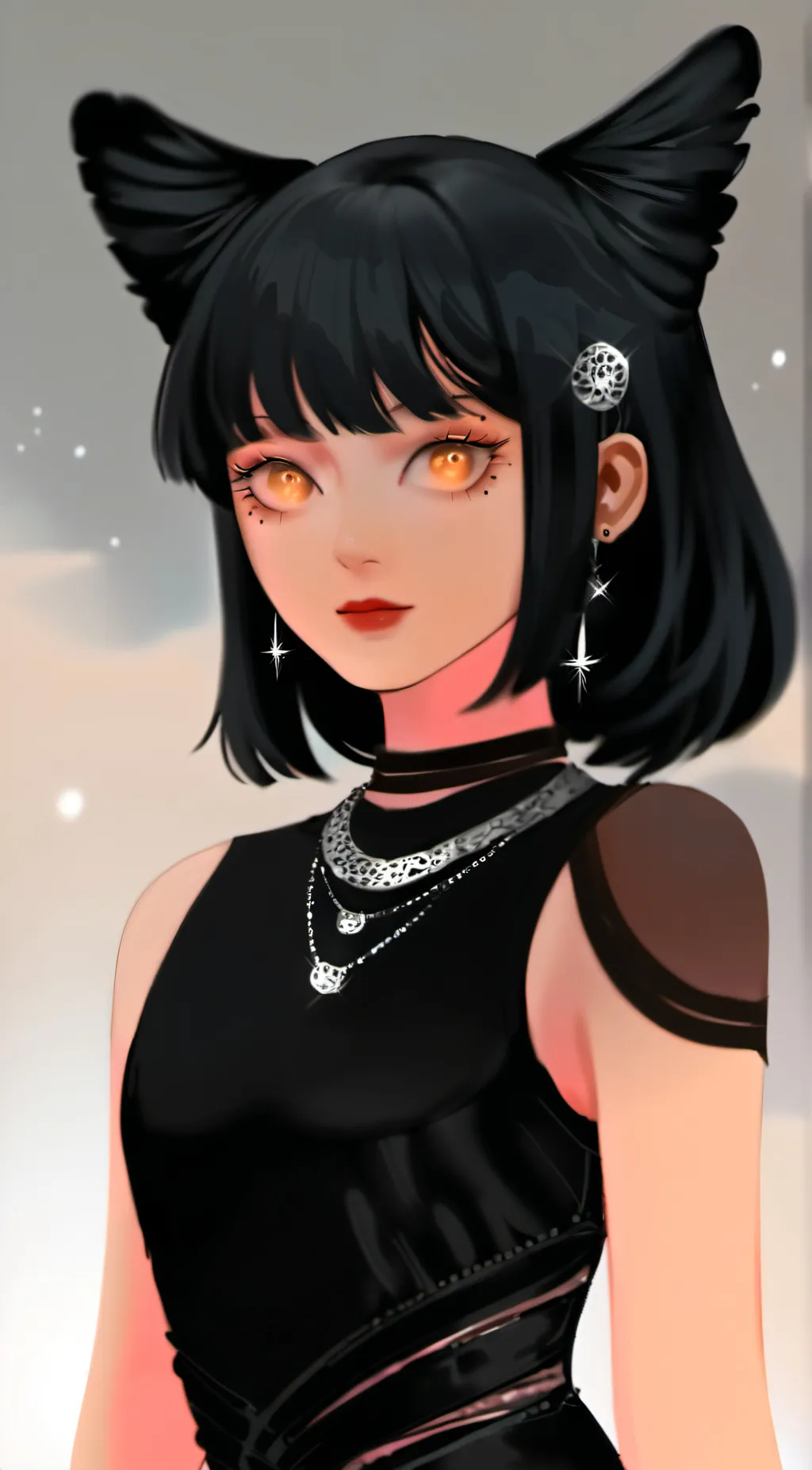 ai character: Carrie  background