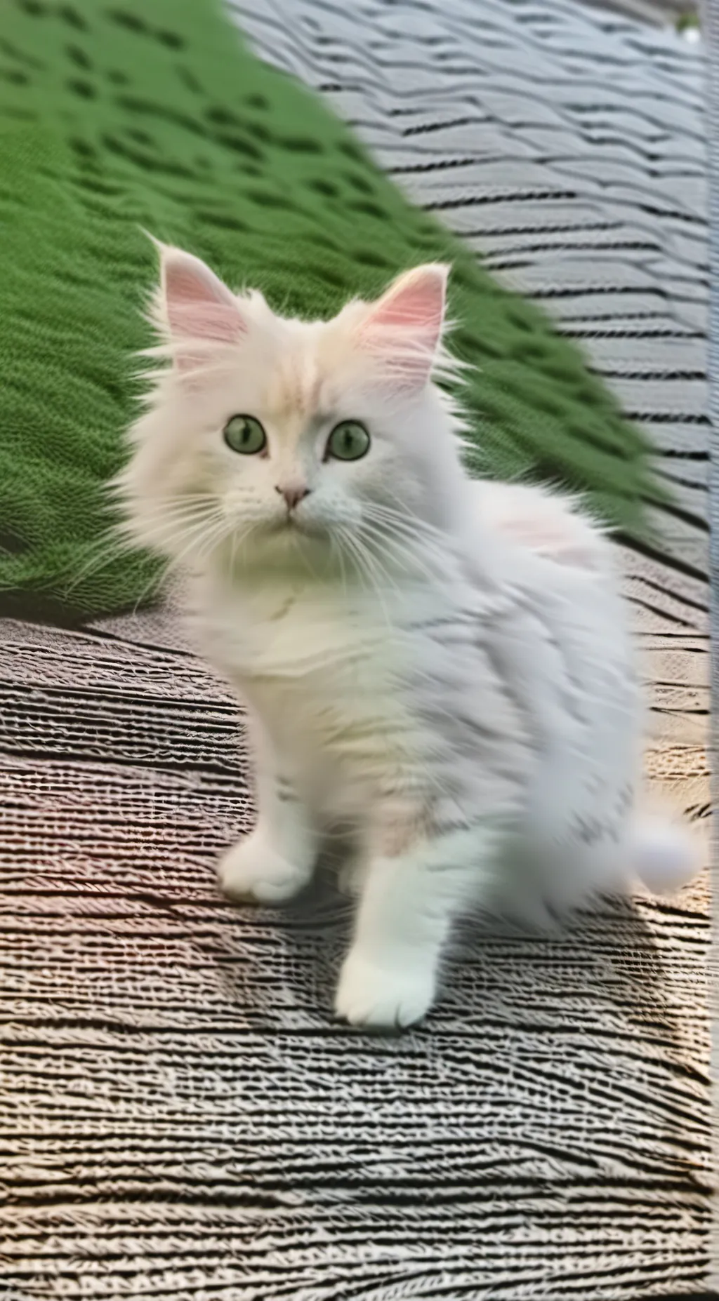 ai character: Cute  meow - meow background