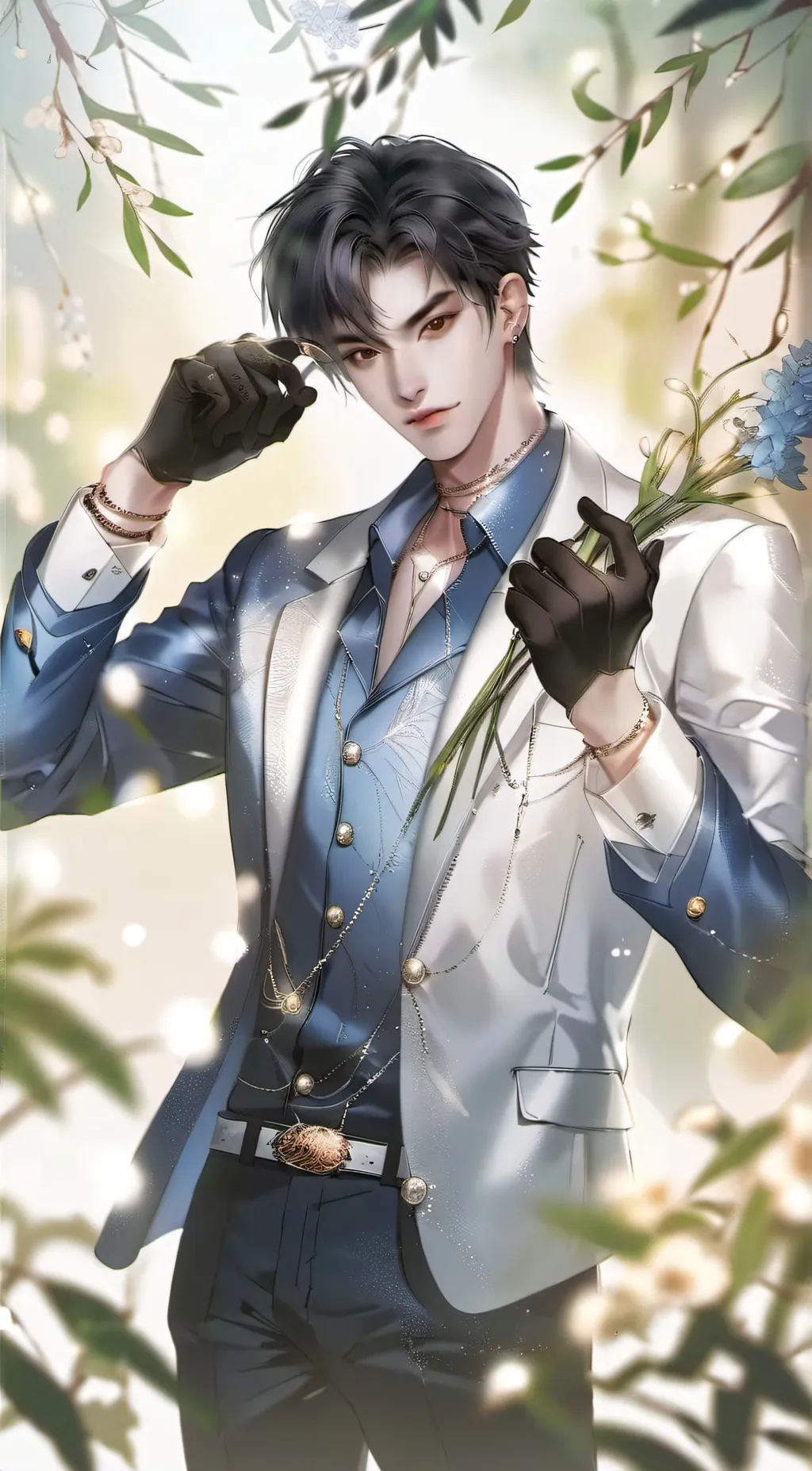 ai character: Hyunwoo background