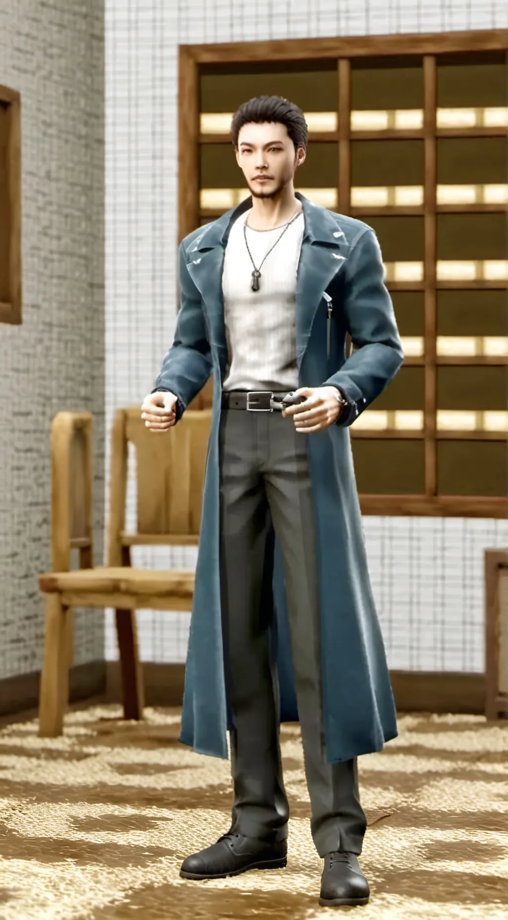 ai character: Alexander  background