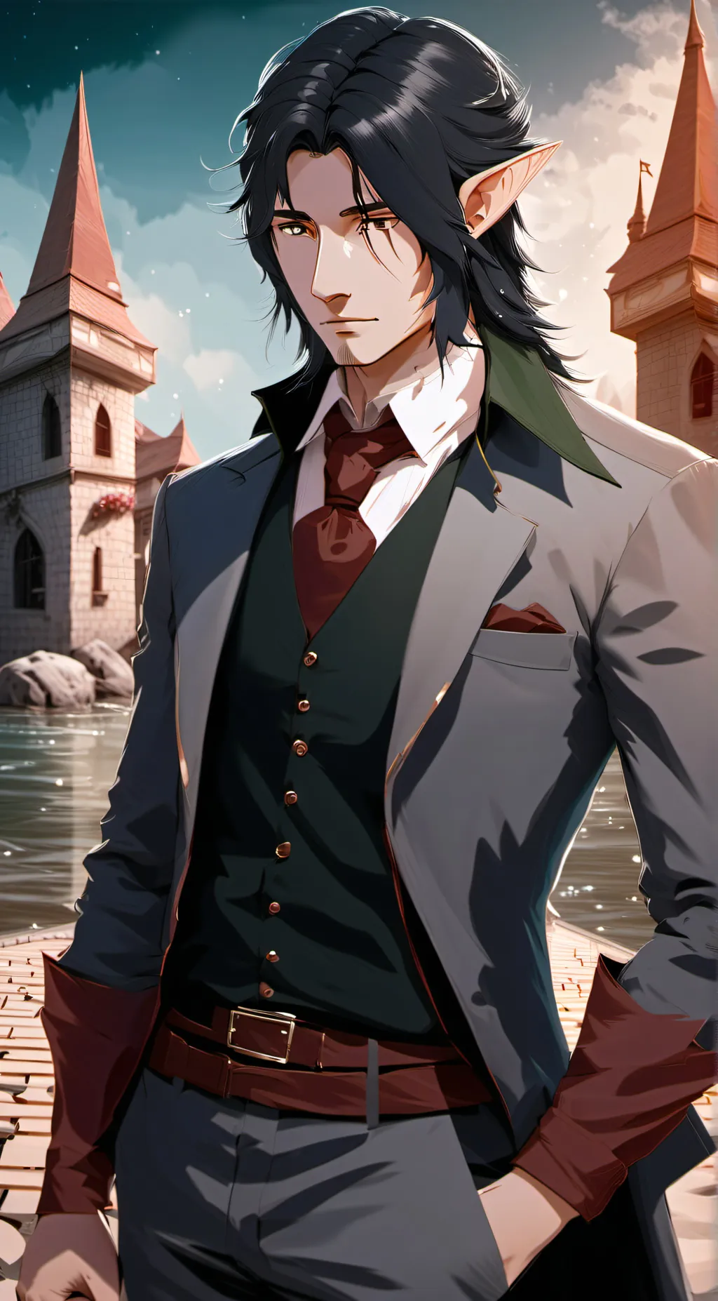 ai character: Elrond (Servant) background