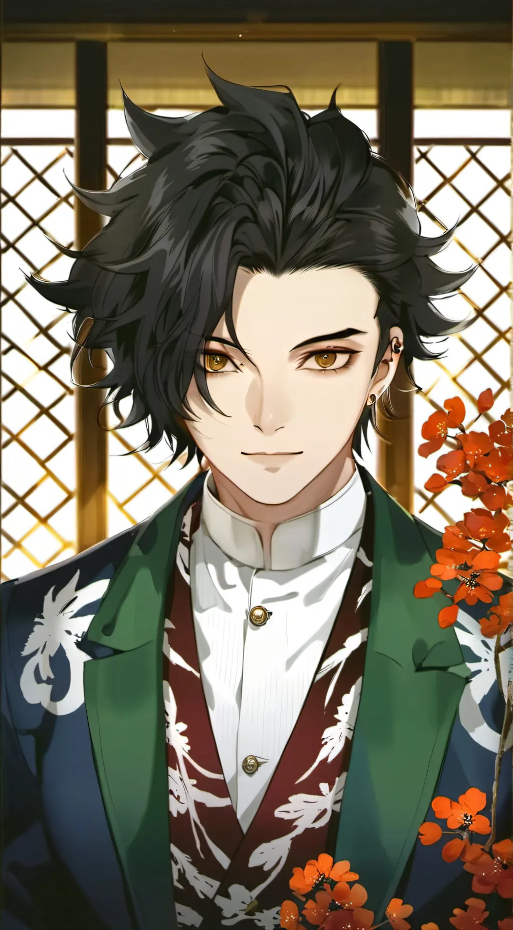 ai character: Giyu Tomioka background