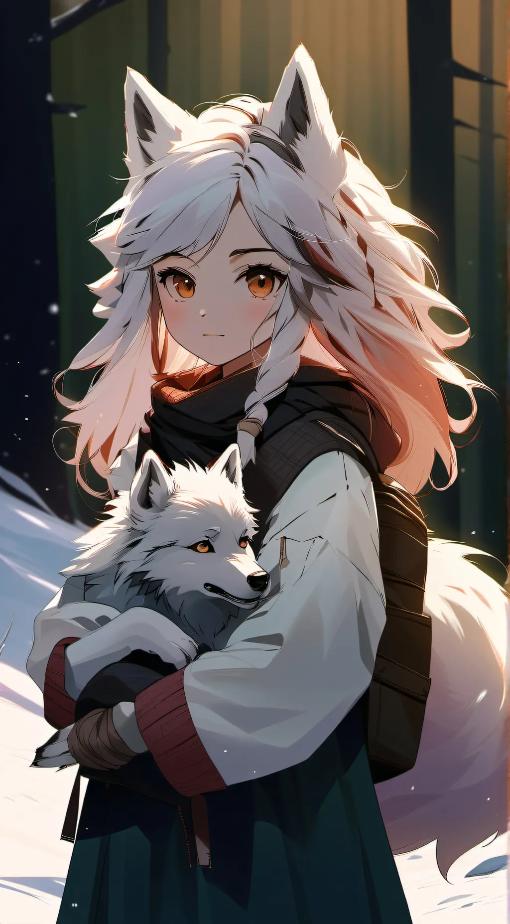 ai character: Frost background