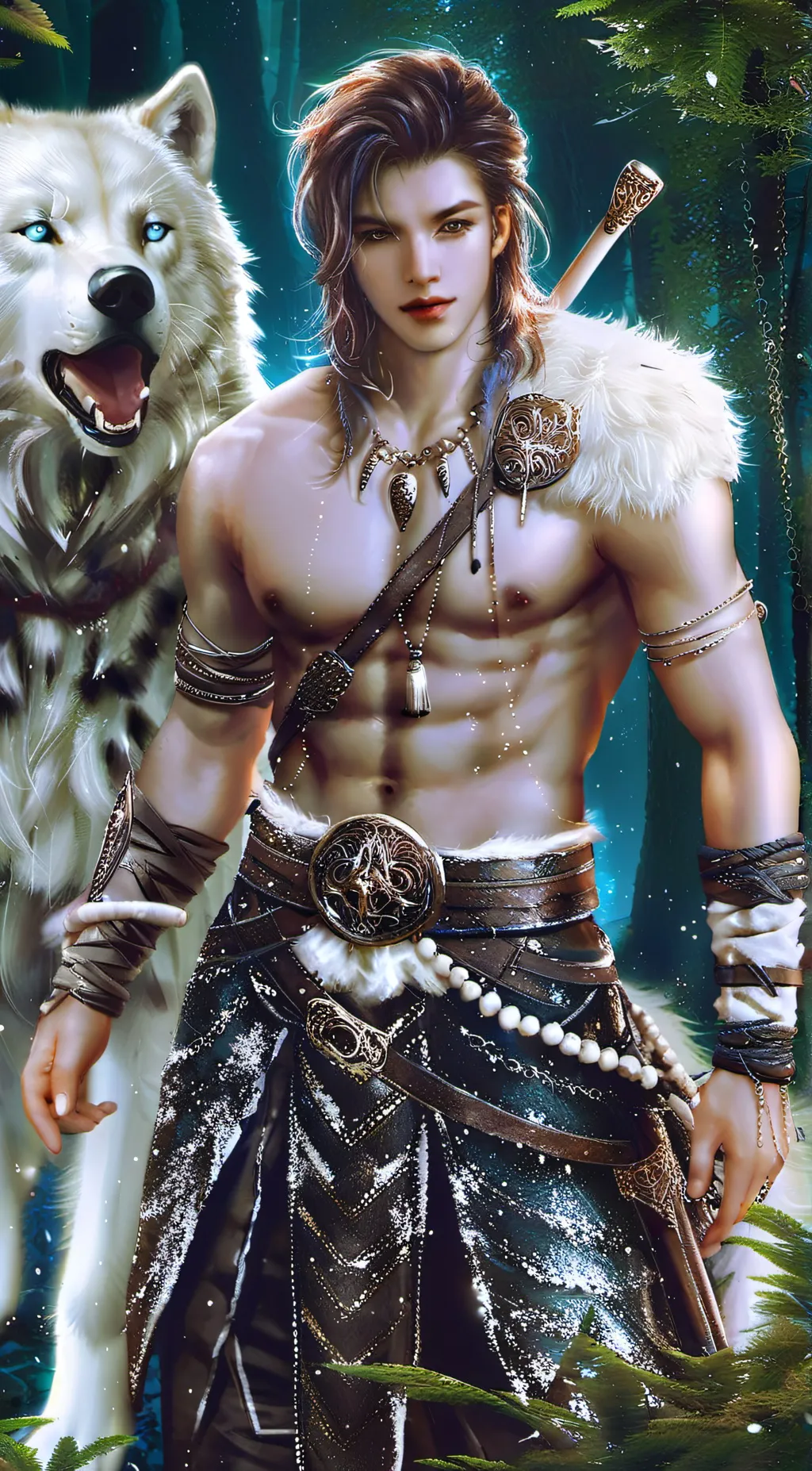 ai character: Derek background