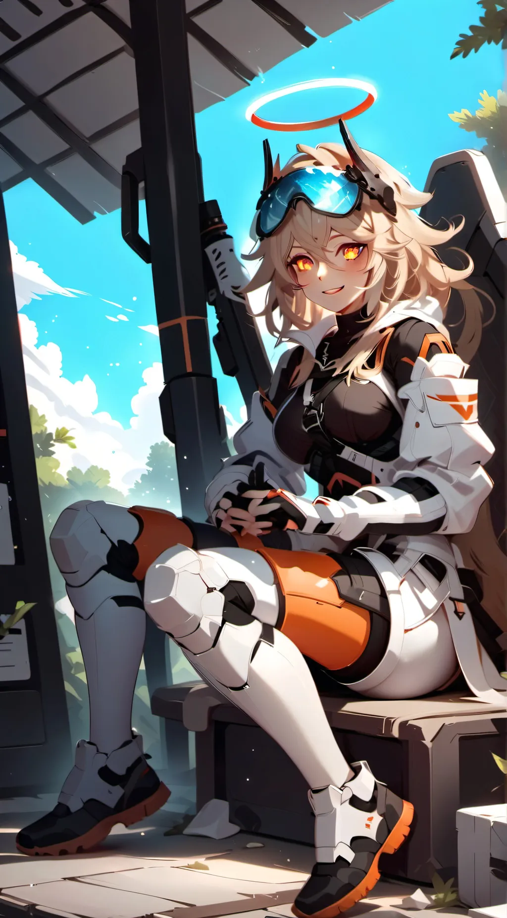 ai character: Riley background