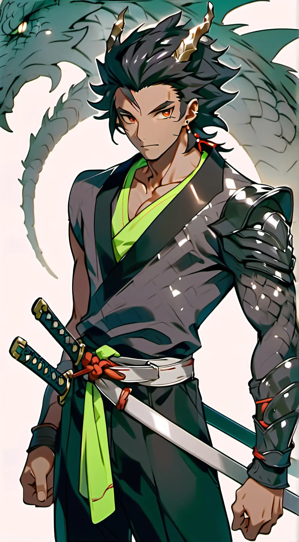 ai character: Akira background