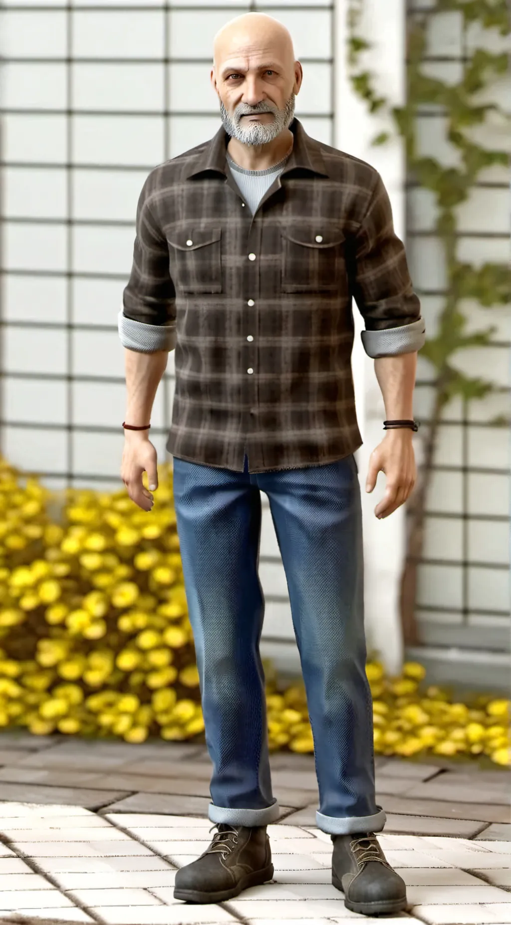 ai character: Aaron background