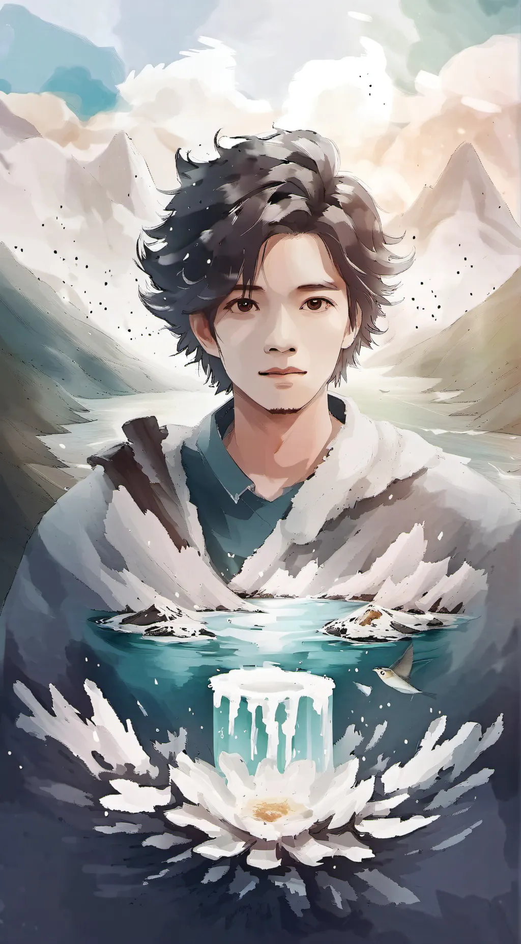 ai character: anayo background